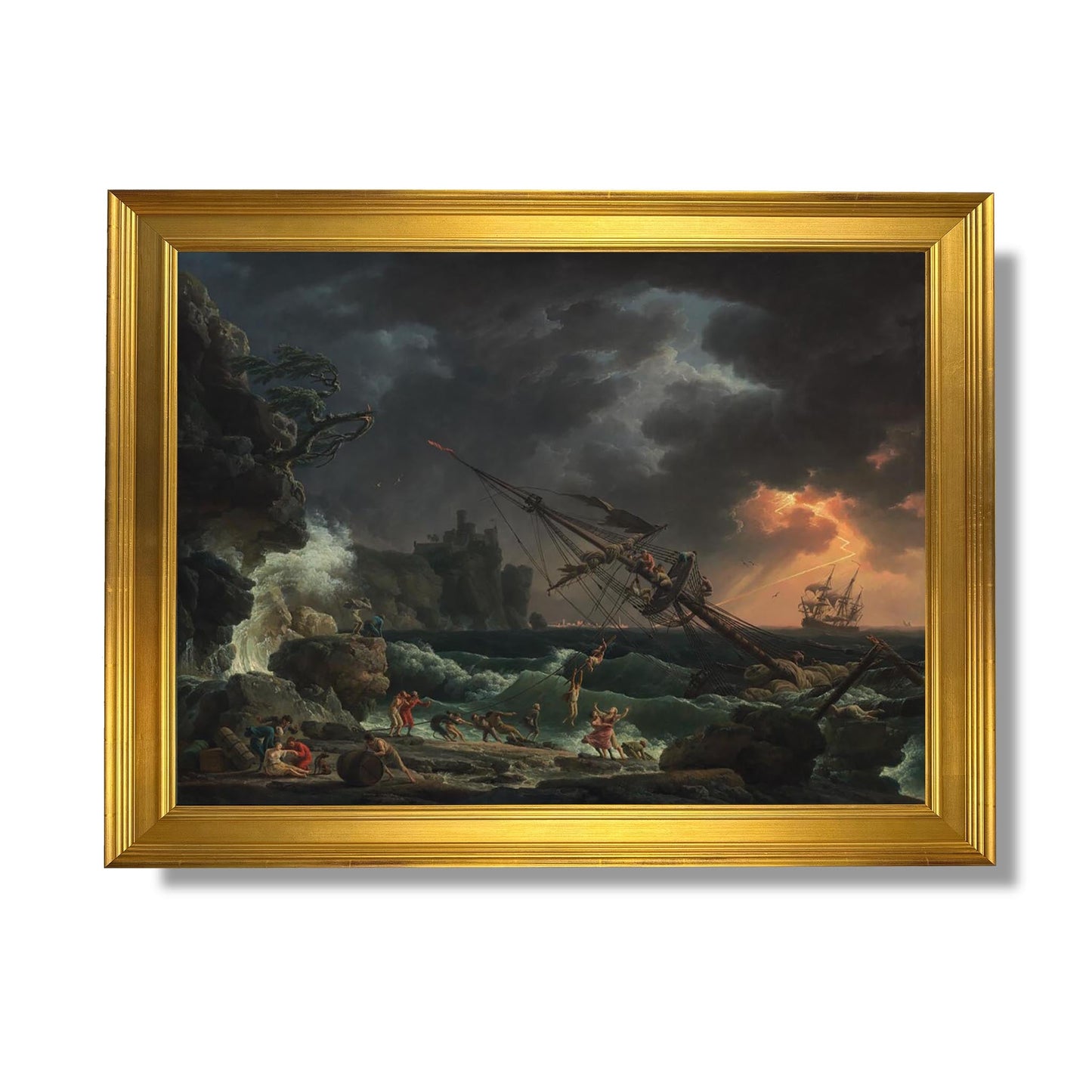 La tempête - Claude-Joseph Vernet