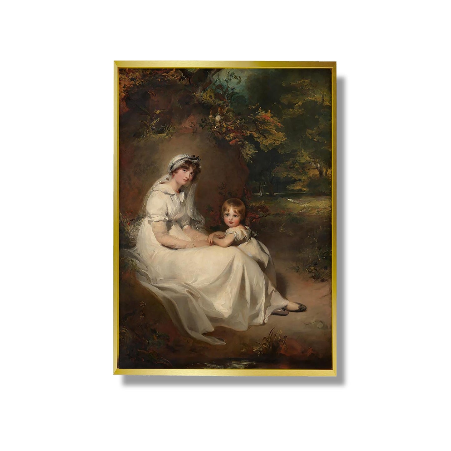 Lady Mary Templetown und ihr ältester Sohn – Sir Thomas Lawrence