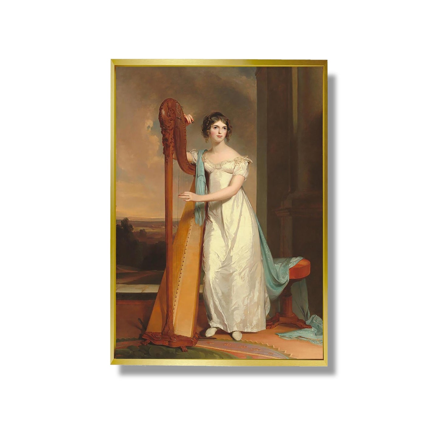 Lady with a Harp: Eliza Ridgely - Thomas Sully