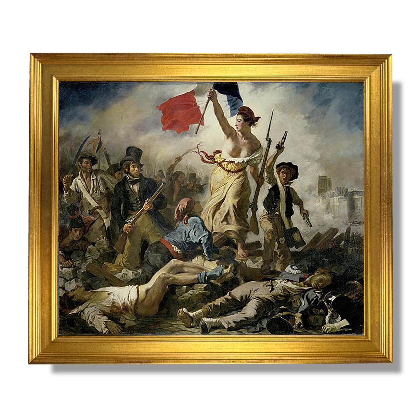 28. Juli, Die Freiheit führt das Volk - Eugène Delacroix