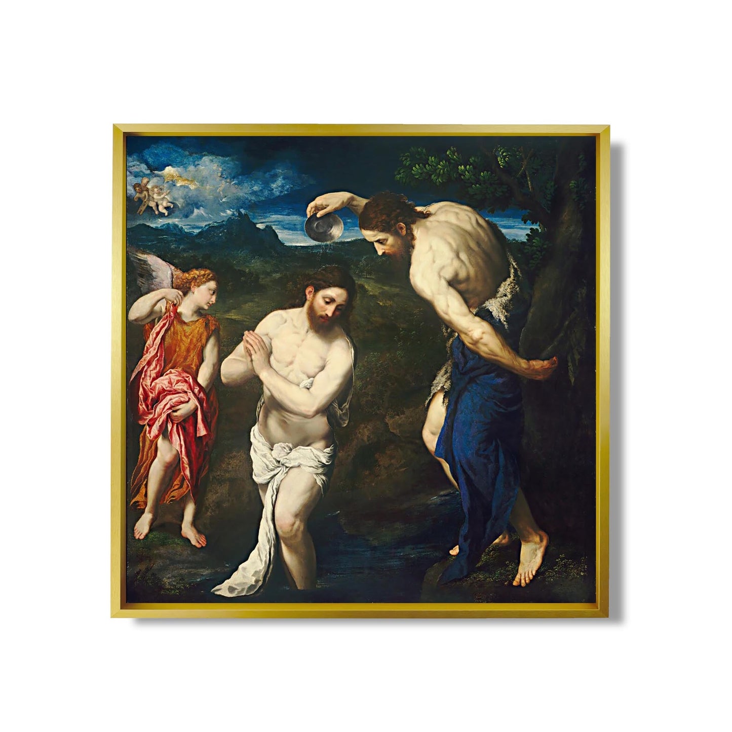 Die Taufe Christi - Paris Bordone