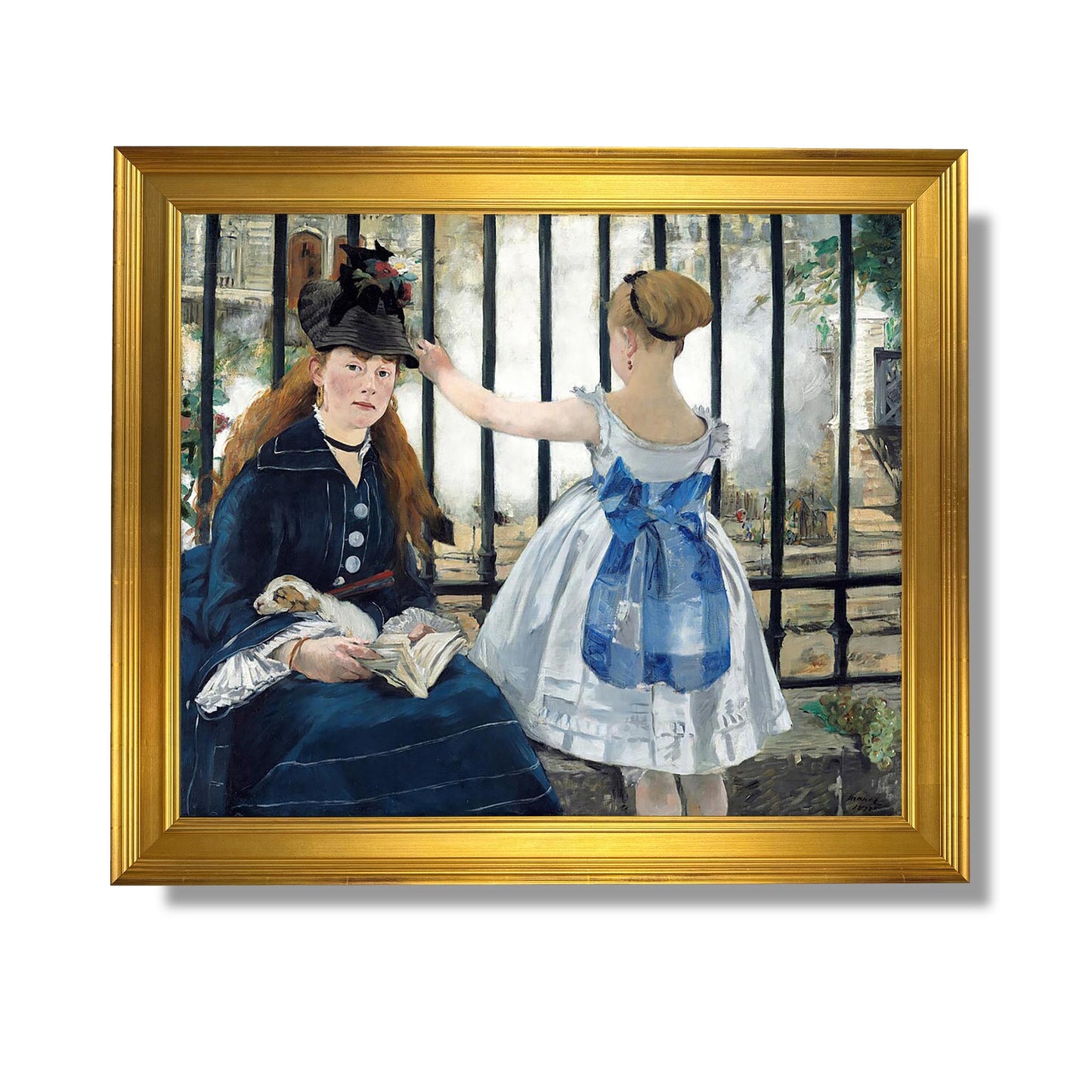 Die Eisenbahn - Edouard Manet