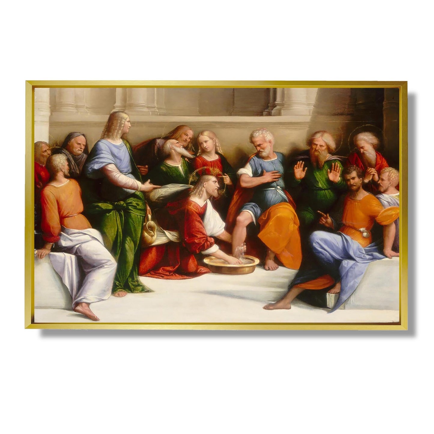 Christus wäscht den Jüngern die Füße - Garofalo