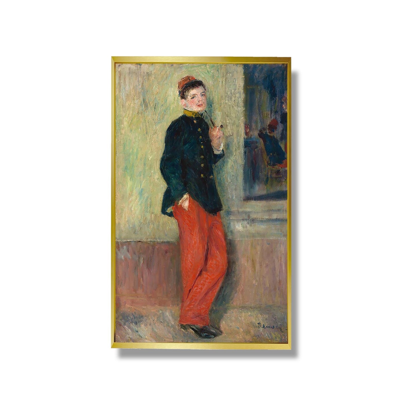 The Young Soldier - Auguste Renoir