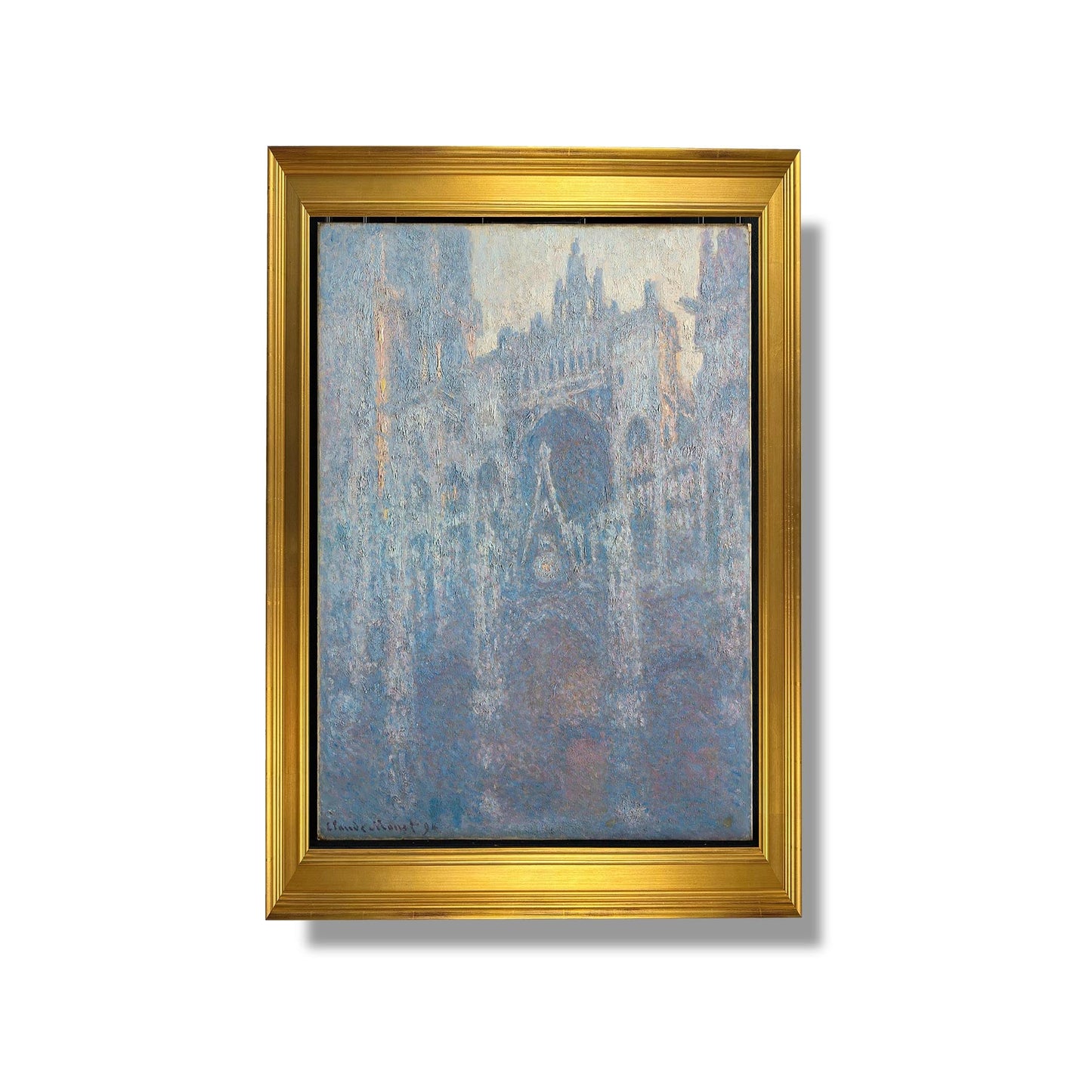 Das Portal der Kathedrale von Rouen im Morgenlicht - Claude Monet