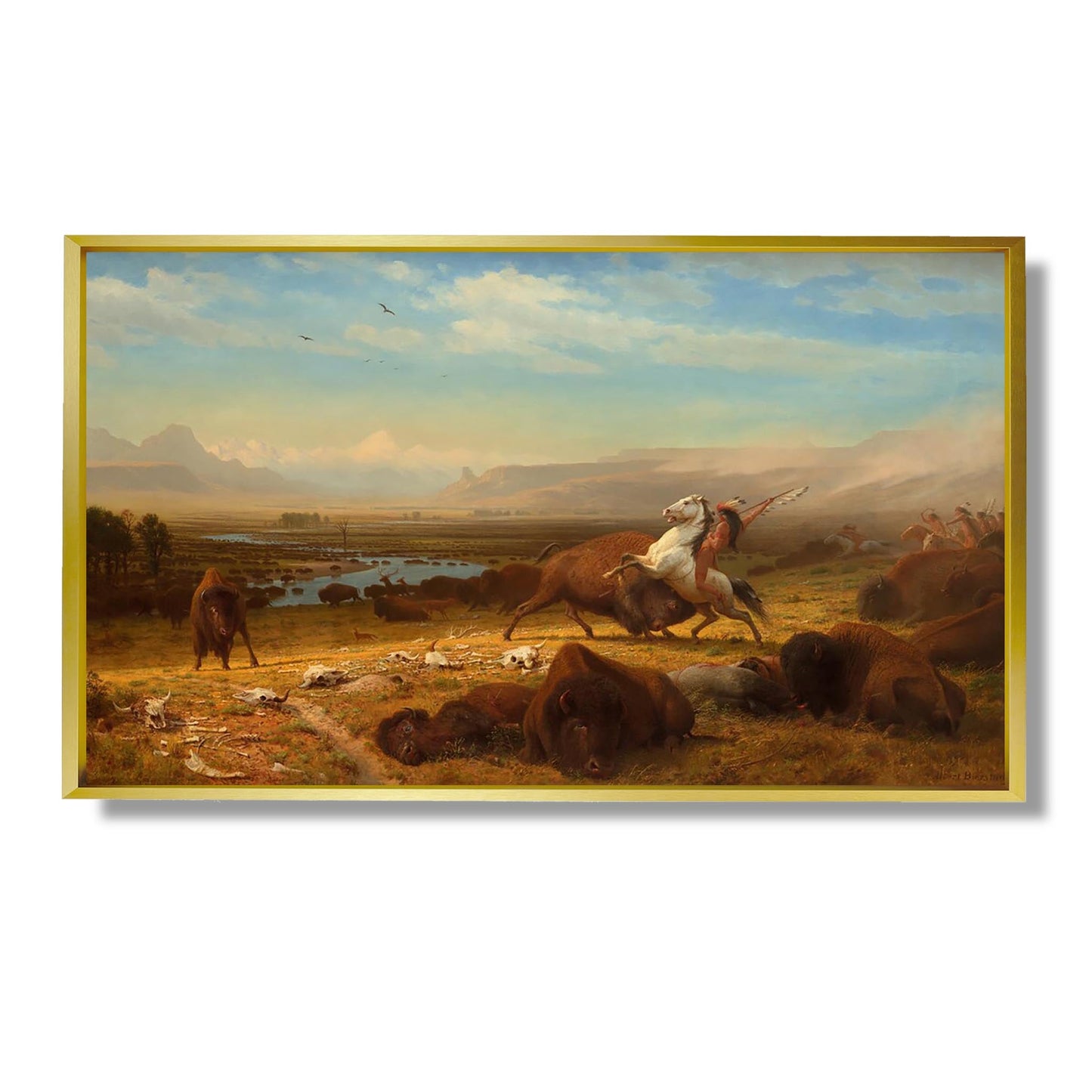 The Last of the Bison - Albert Bierstadt