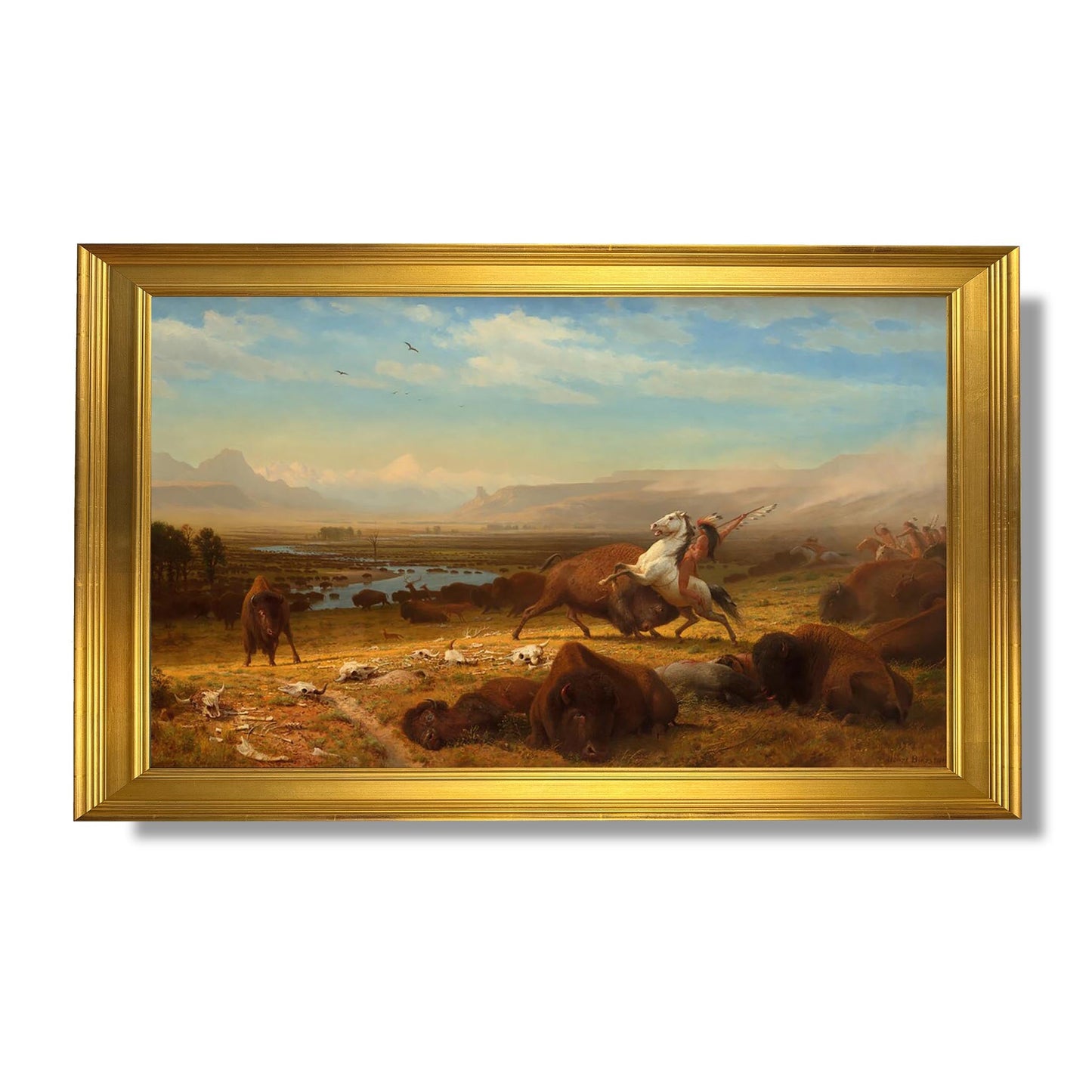 The Last of the Bison - Albert Bierstadt