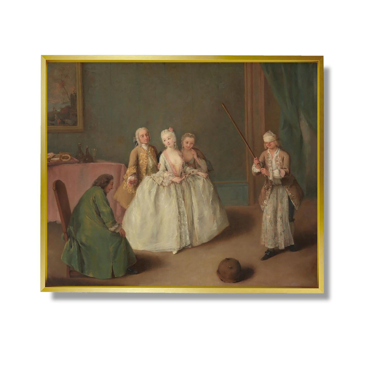 Das Pottspiel - Pietro Longhi