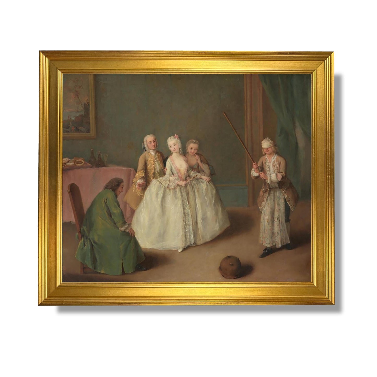 The Pot Game - Pietro Longhi
