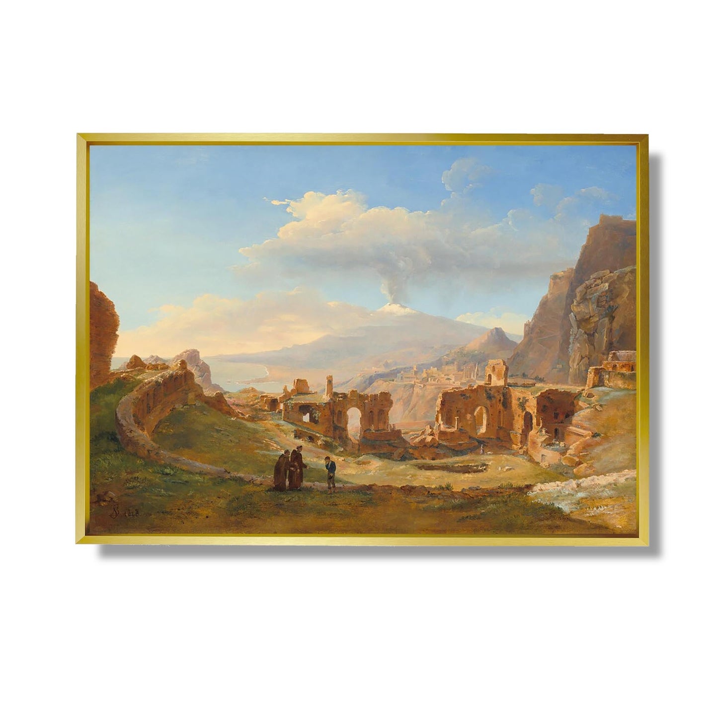 Le théâtre romain de Taormine - Louise-Joséphine Sarazin de Belmont