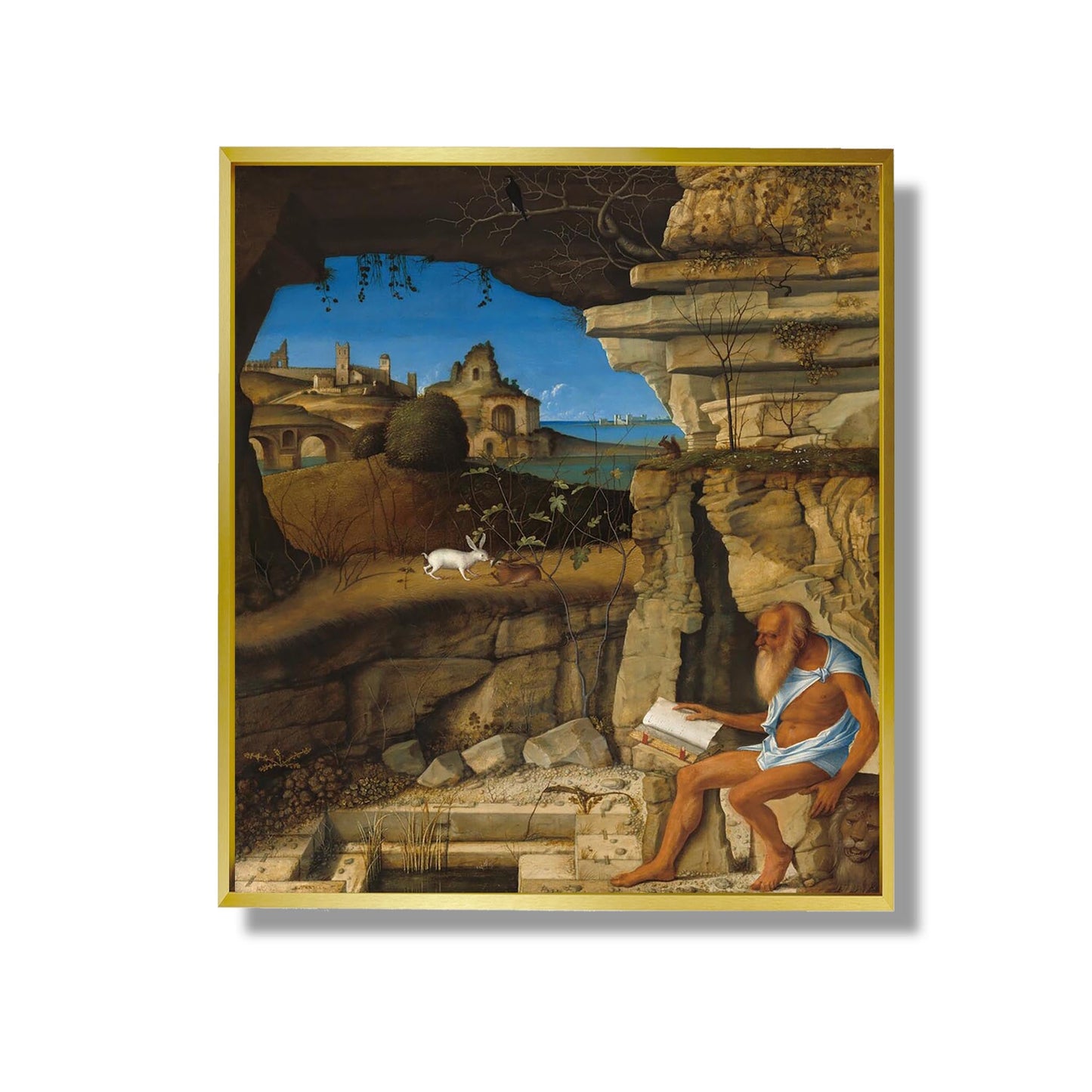 Lecture de Saint Jérôme - Giovanni Bellini