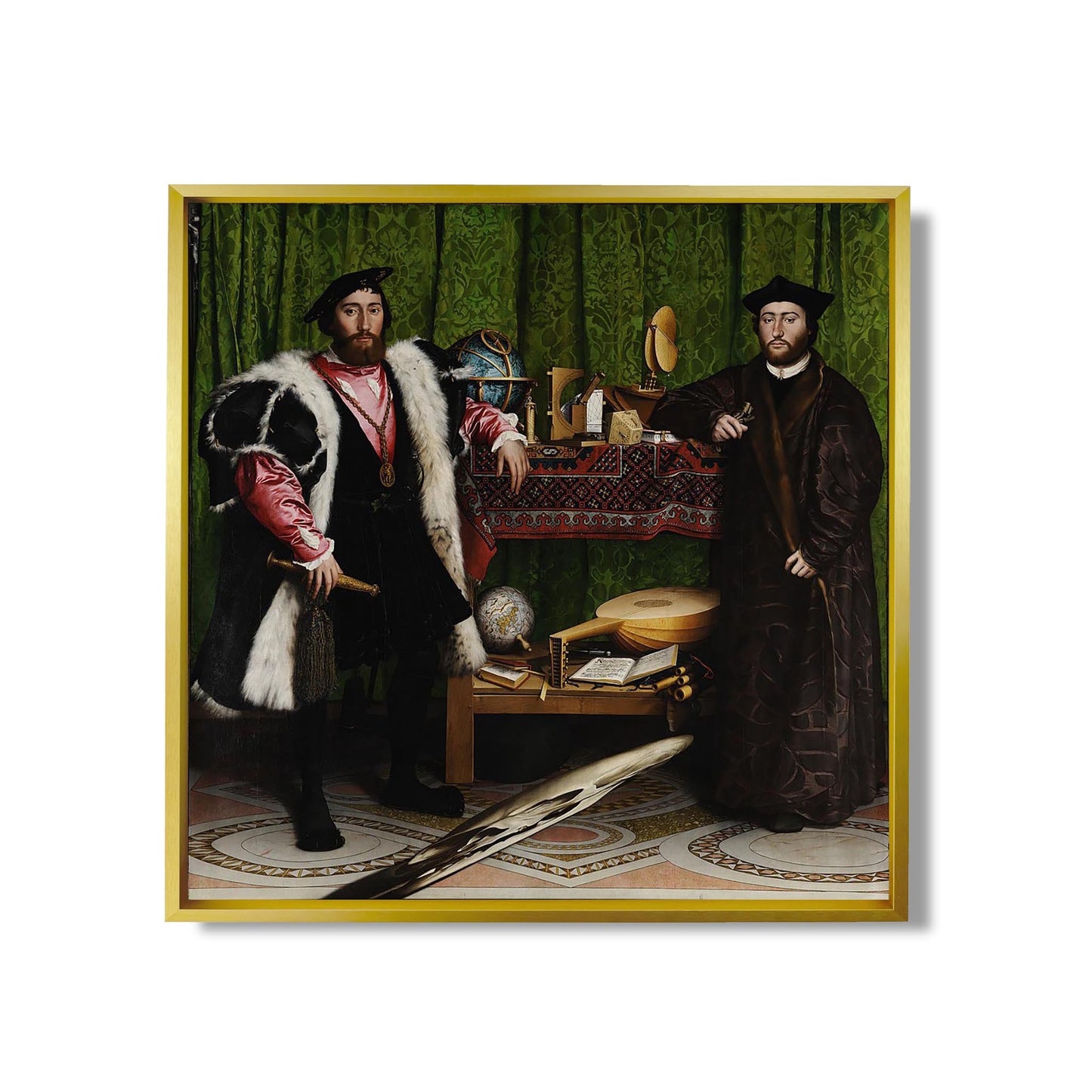 Die Gesandten - Hans Holbein der Jüngere