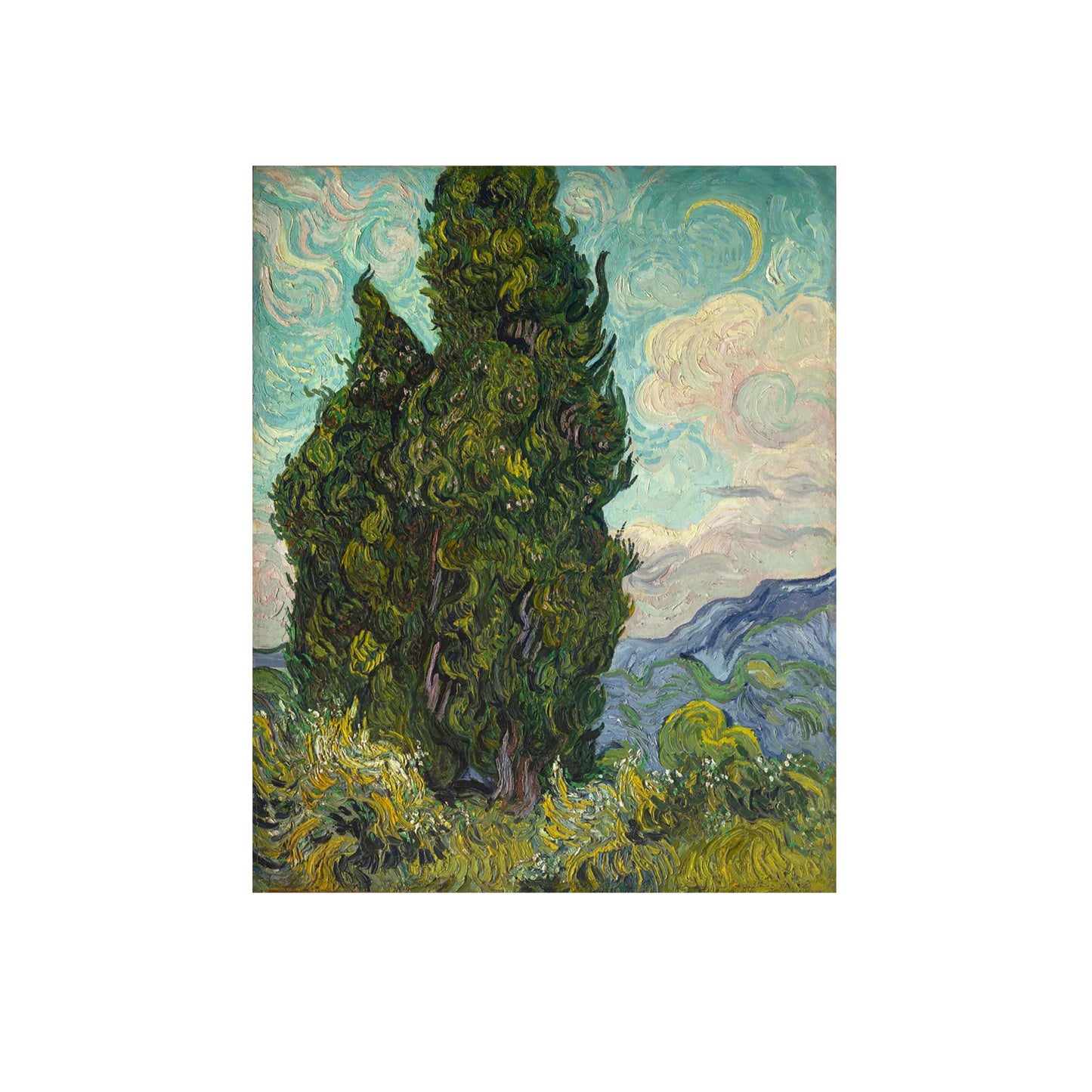 Die Sternennacht, 1889 - Vincent Van Gogh