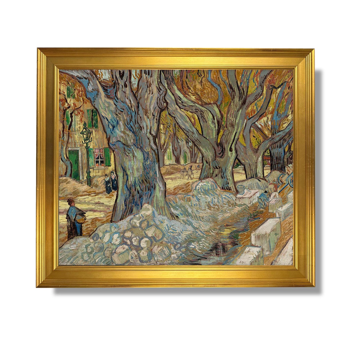 Die großen Platanen - Vincent Van Gogh