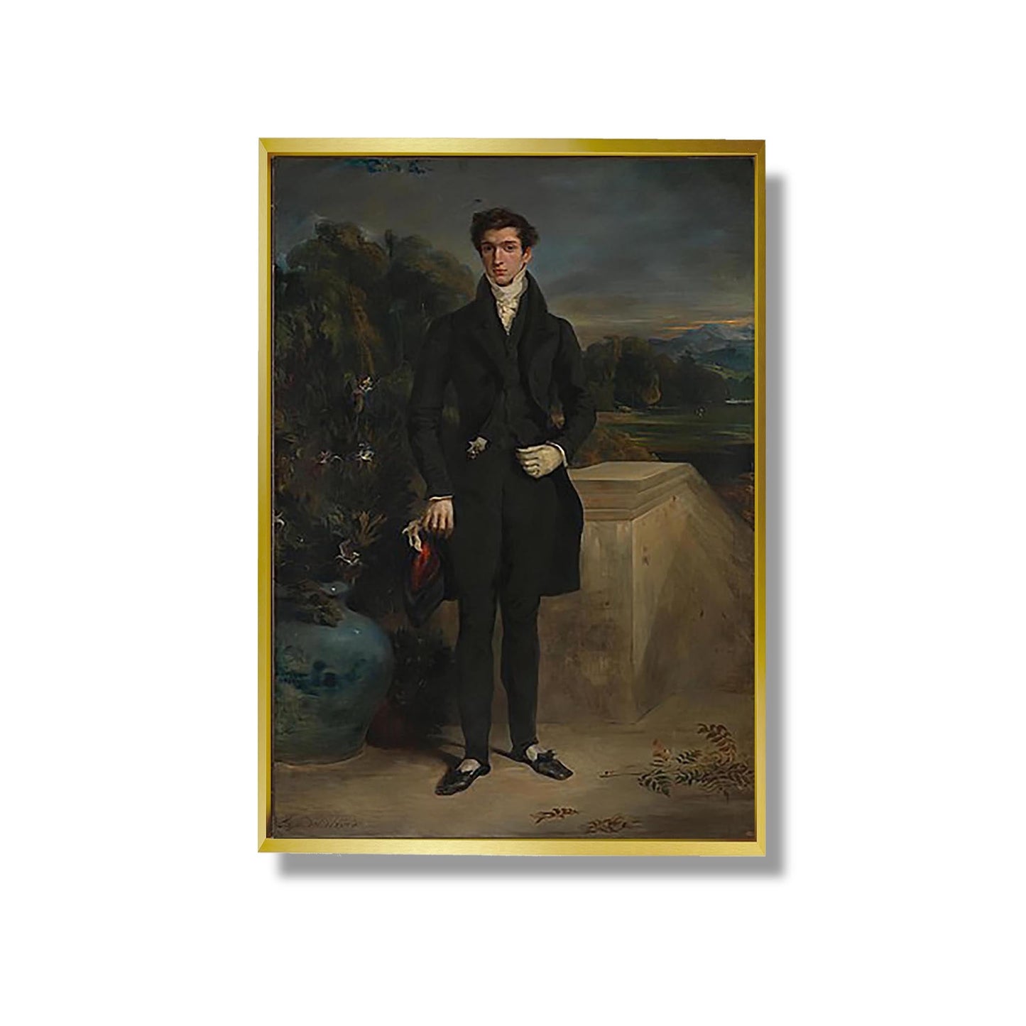 Louis-Auguste Schwiter - Eugène Delacroix