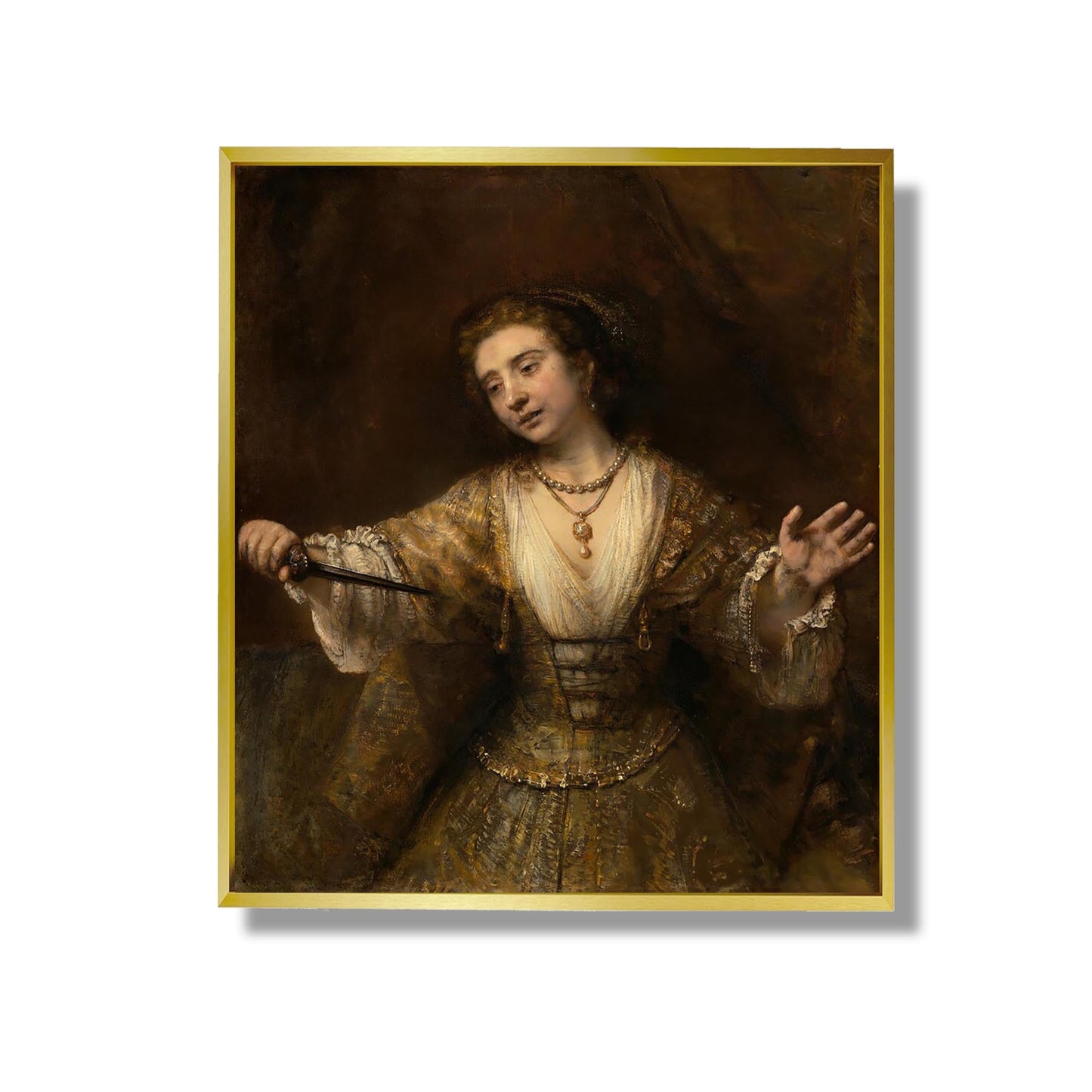 Lucretia - Rembrandt