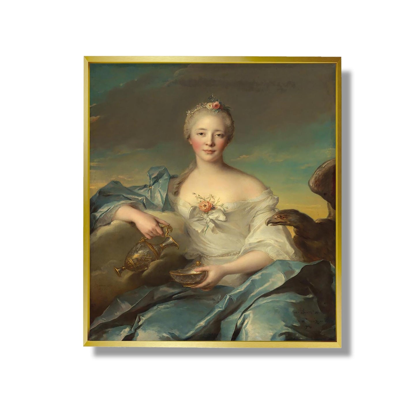 Madame Le Fèvre de Caumartin als Hebe - Jean-Marc Nattier
