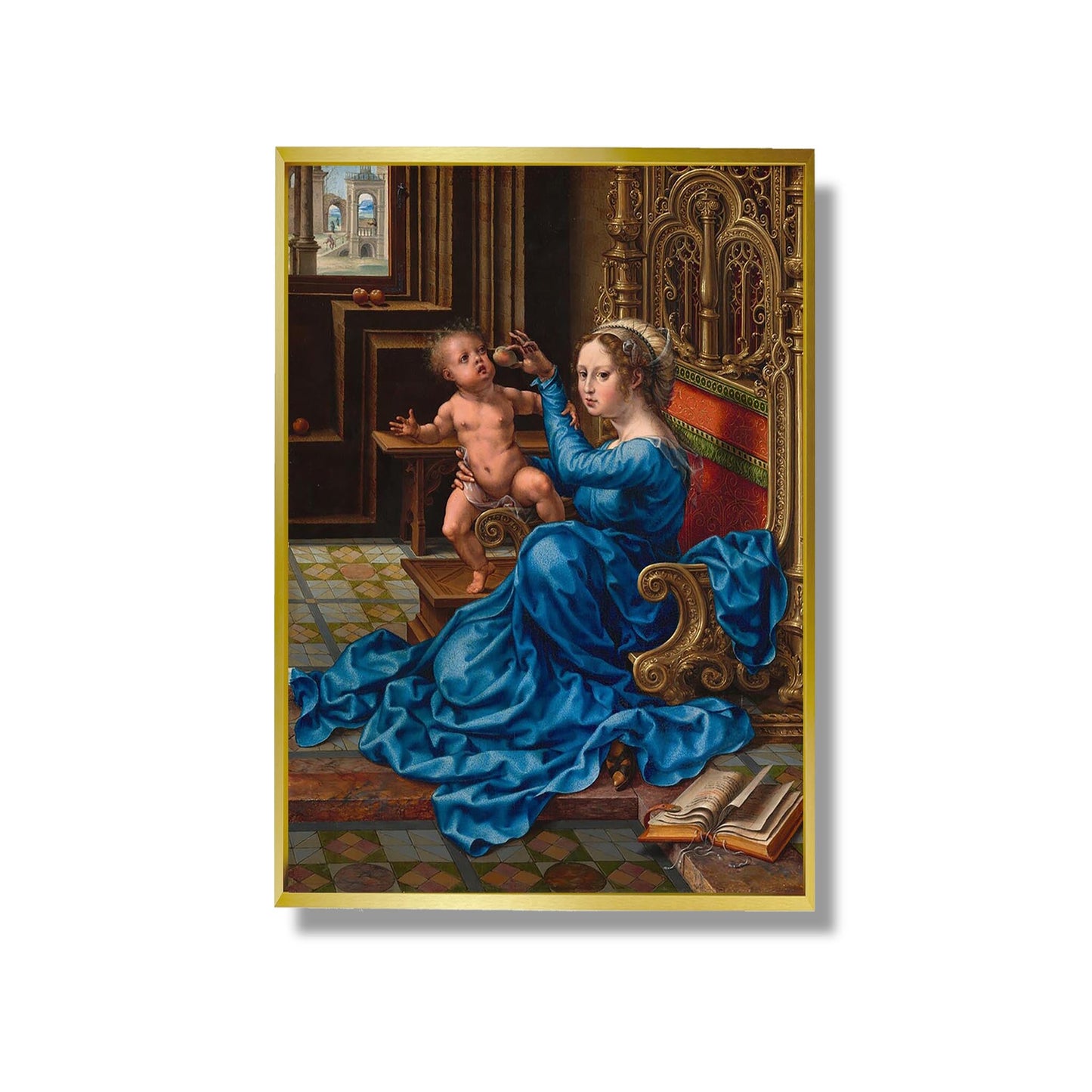 Madonna and Child - Jan Gossaert