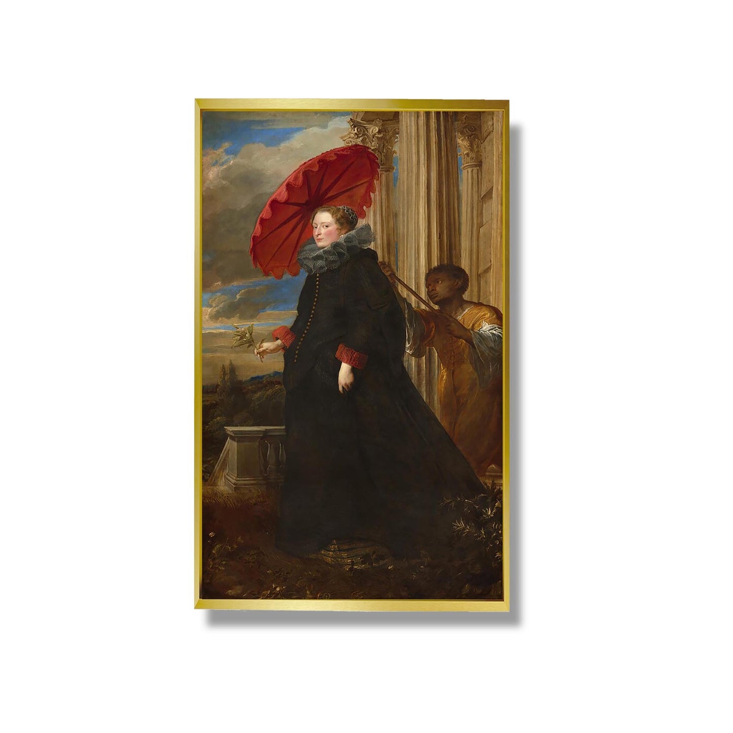 Marchesa Elena Grimaldi Cattaneo - Sir Anthony van Dyck