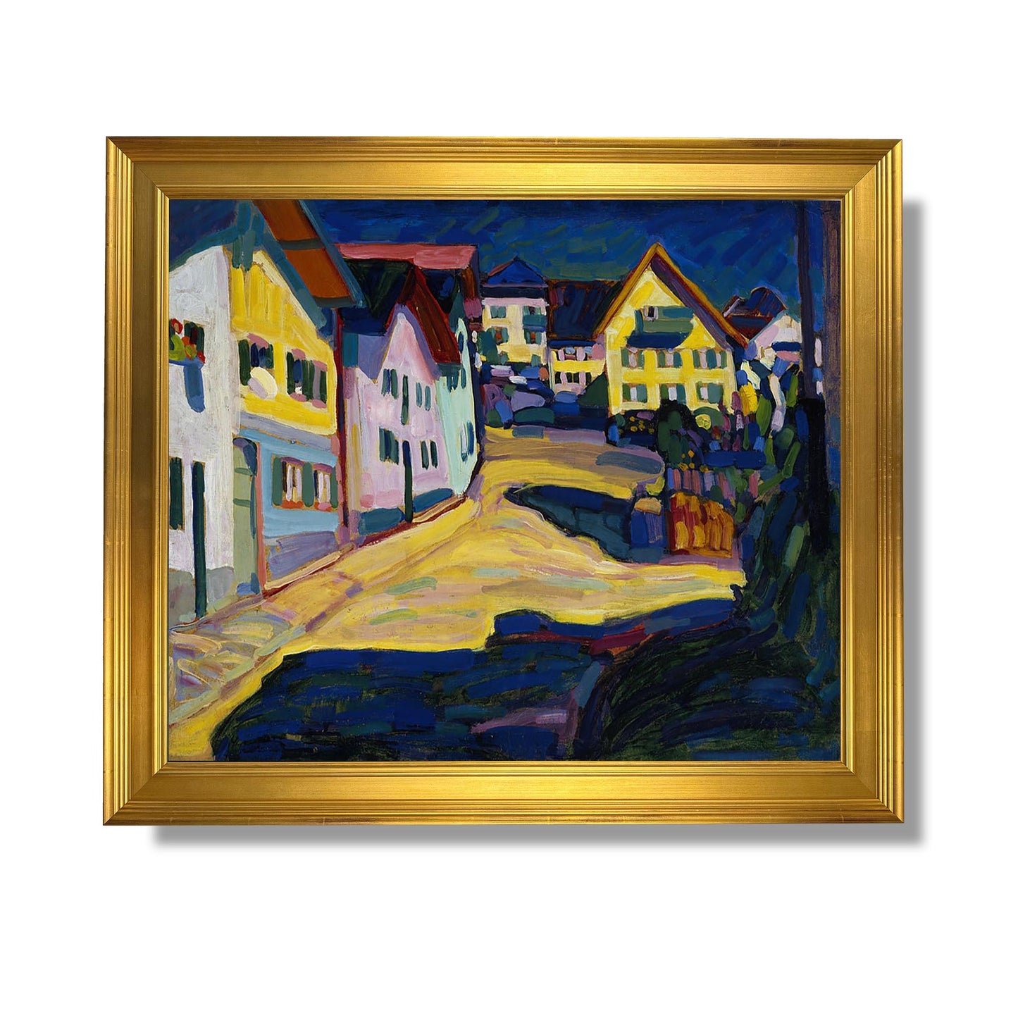 Murnau Burggrabenstrasse - Wassily Kandinsky