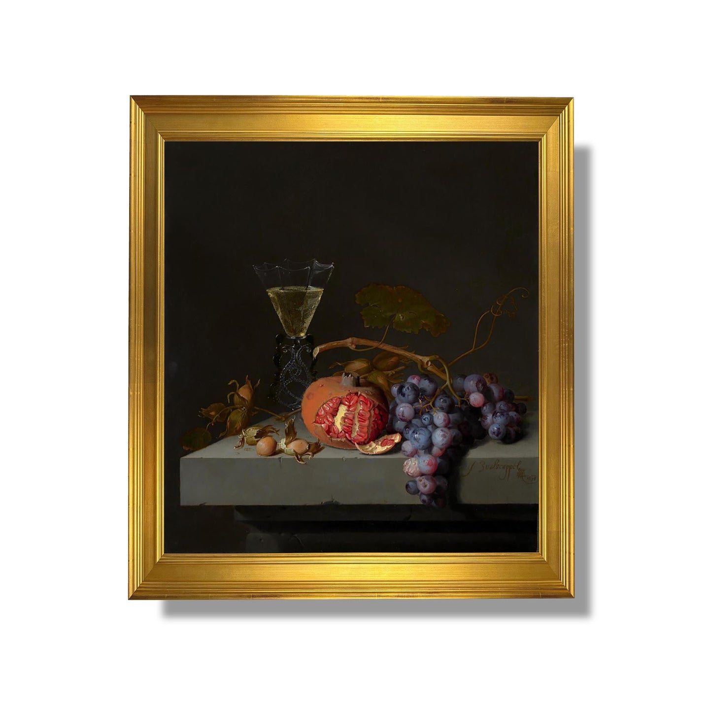 Still life with fruit - Jacob van Walscapelle