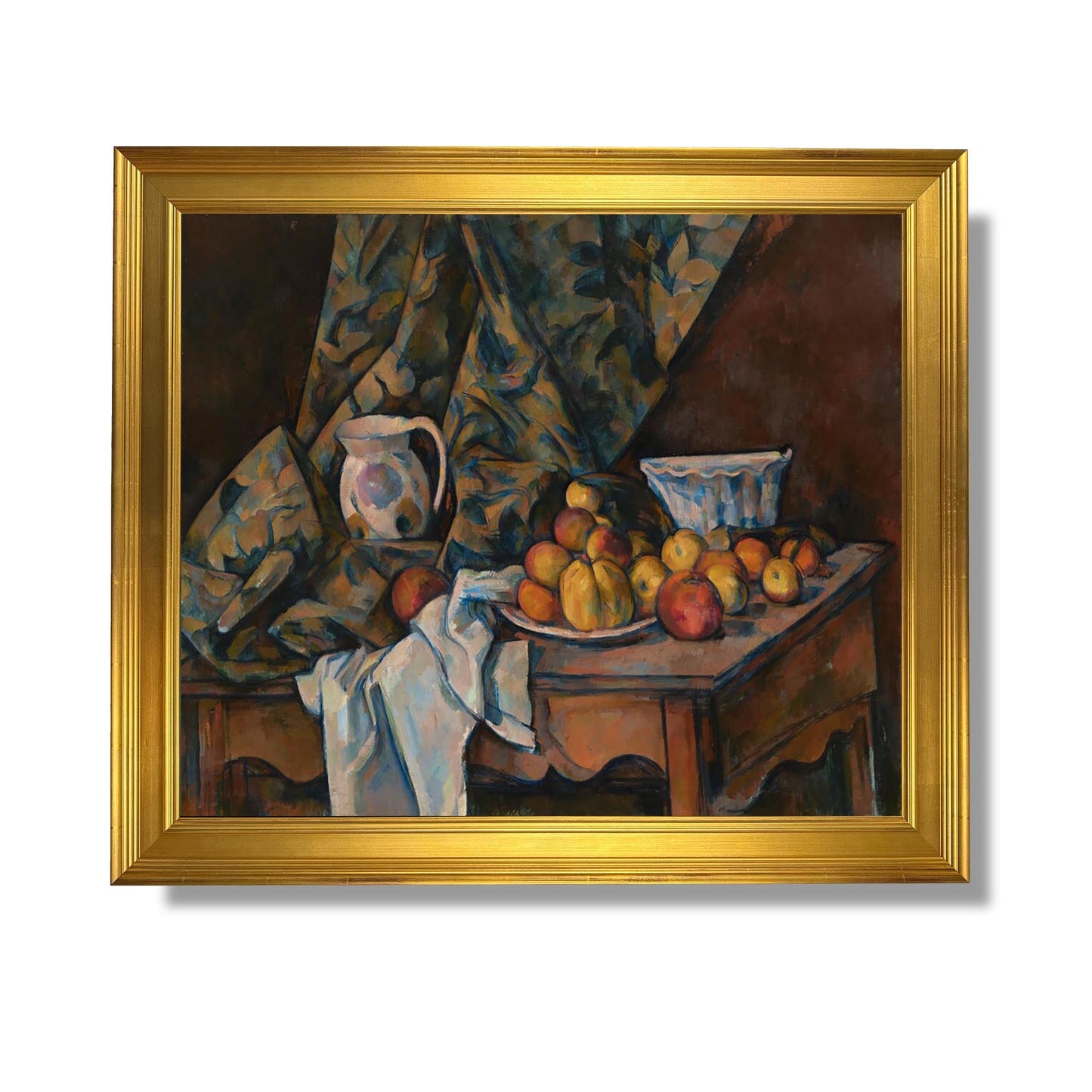 Nature morte aux pommes et aux pêches - Paul Cézanne