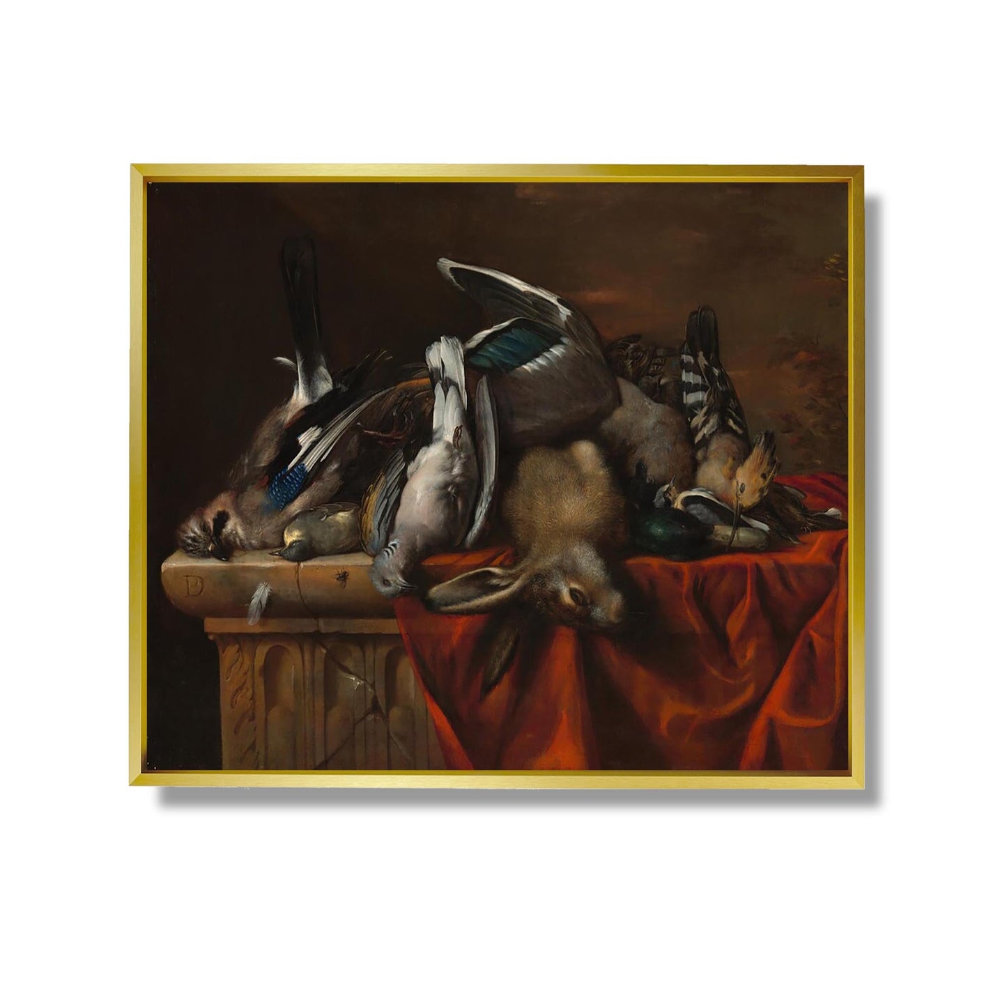 Stillleben mit Jagdtrophäen - Pierre Dupuis