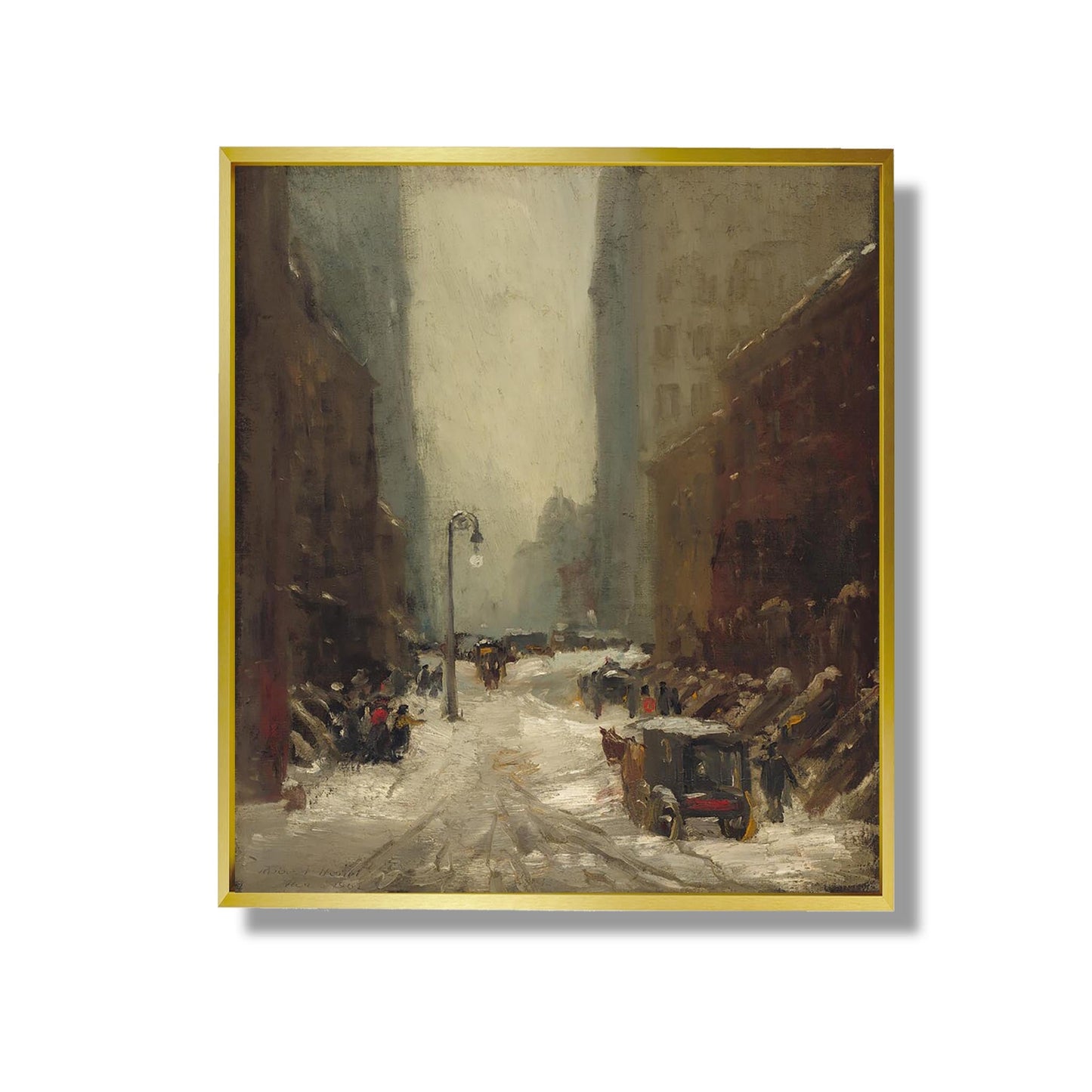 Snow in New York - Robert Henri