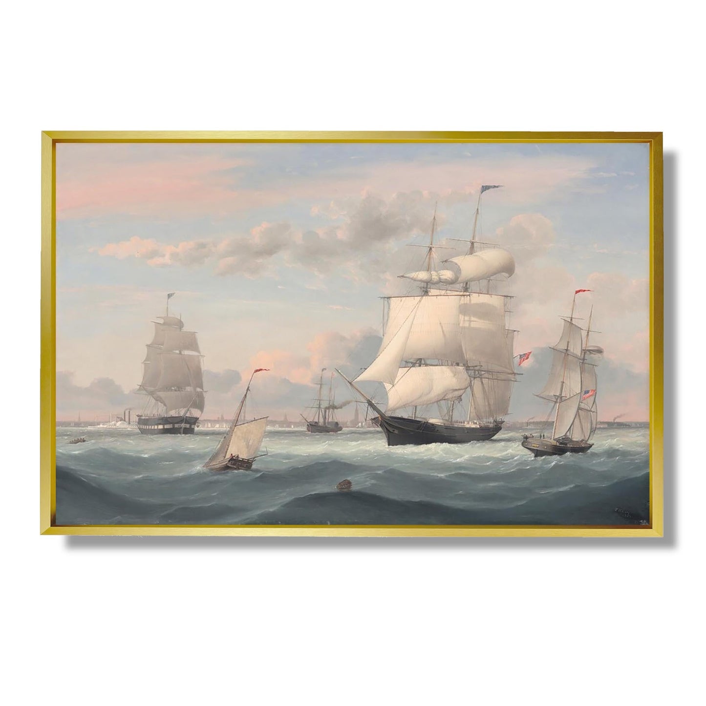 New Yorker Hafen - Fitz Henry Lane