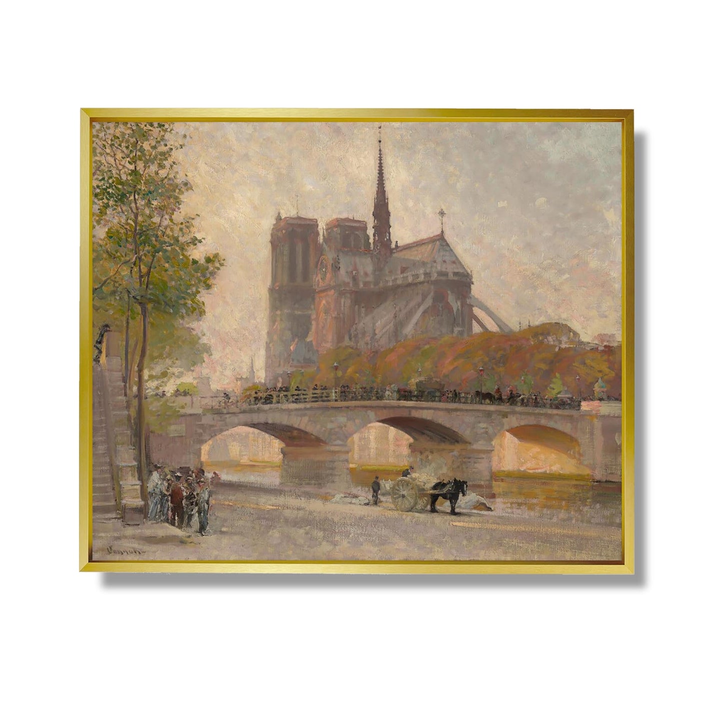 Notre Dame de Paris - Robert William Vonnoh