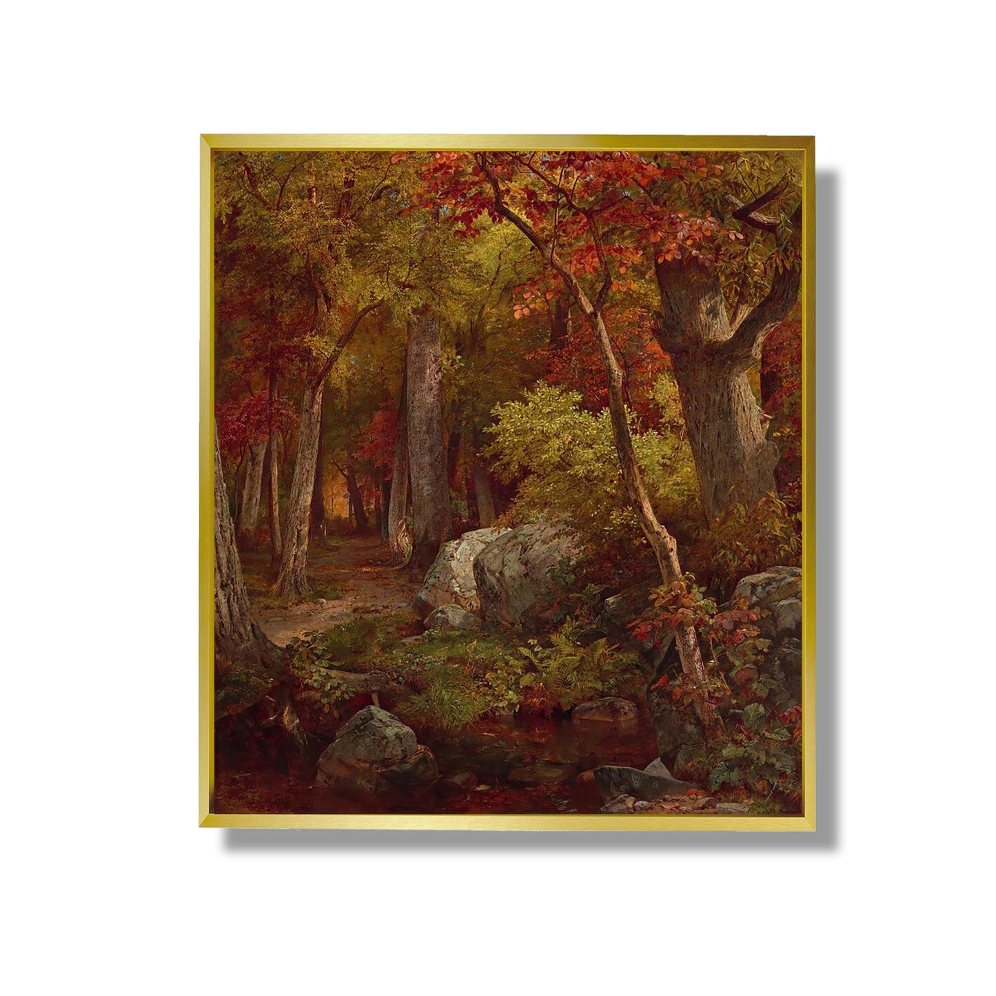 October - William Trost Richards