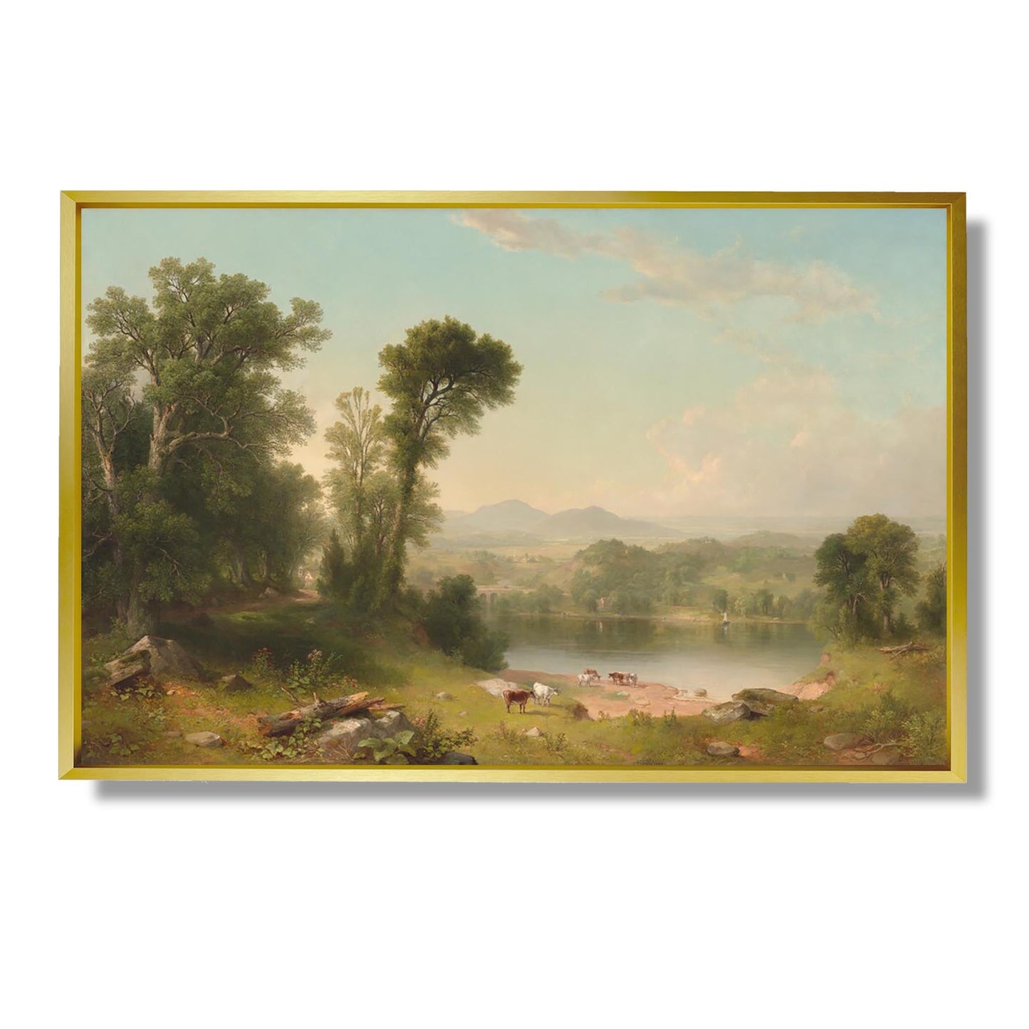 Pastorale Landschaft - Asher Brown Durand