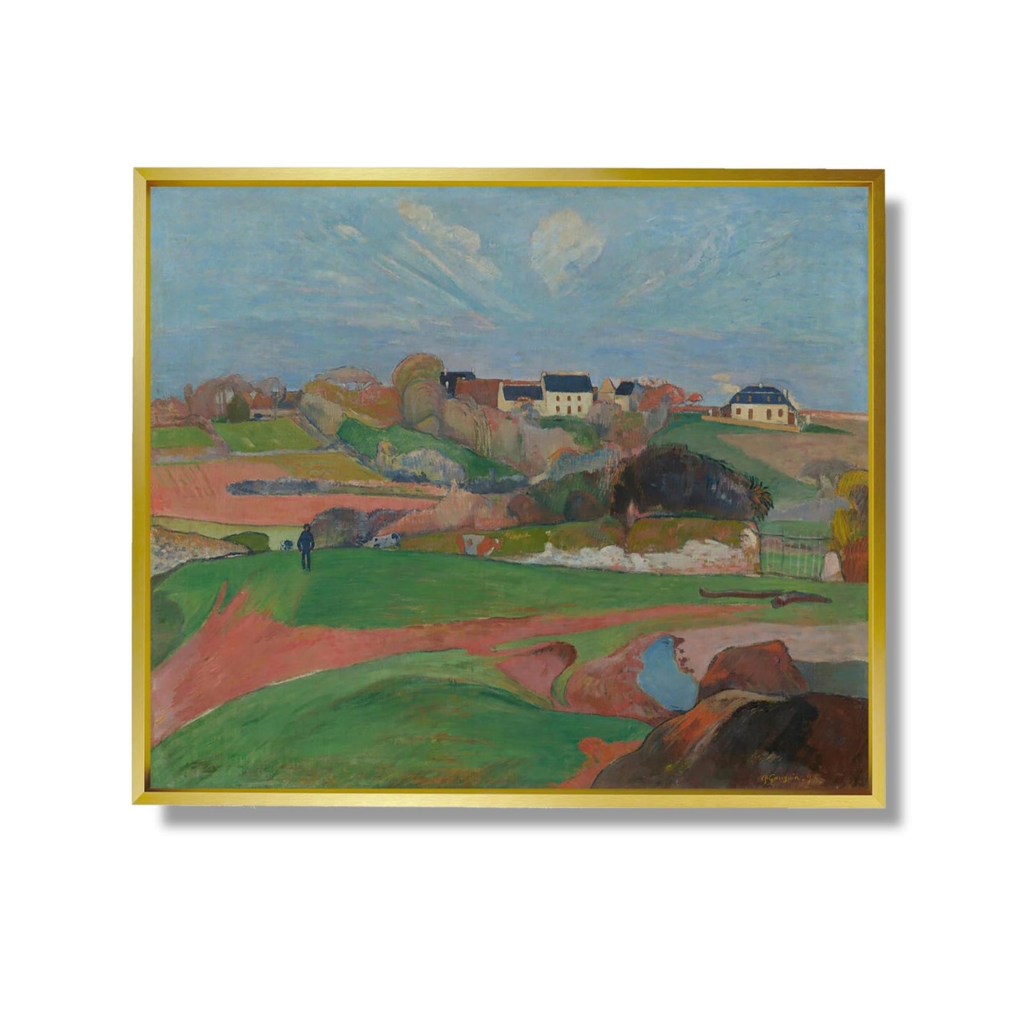 Landschaft bei Pouldu - Paul Gauguin