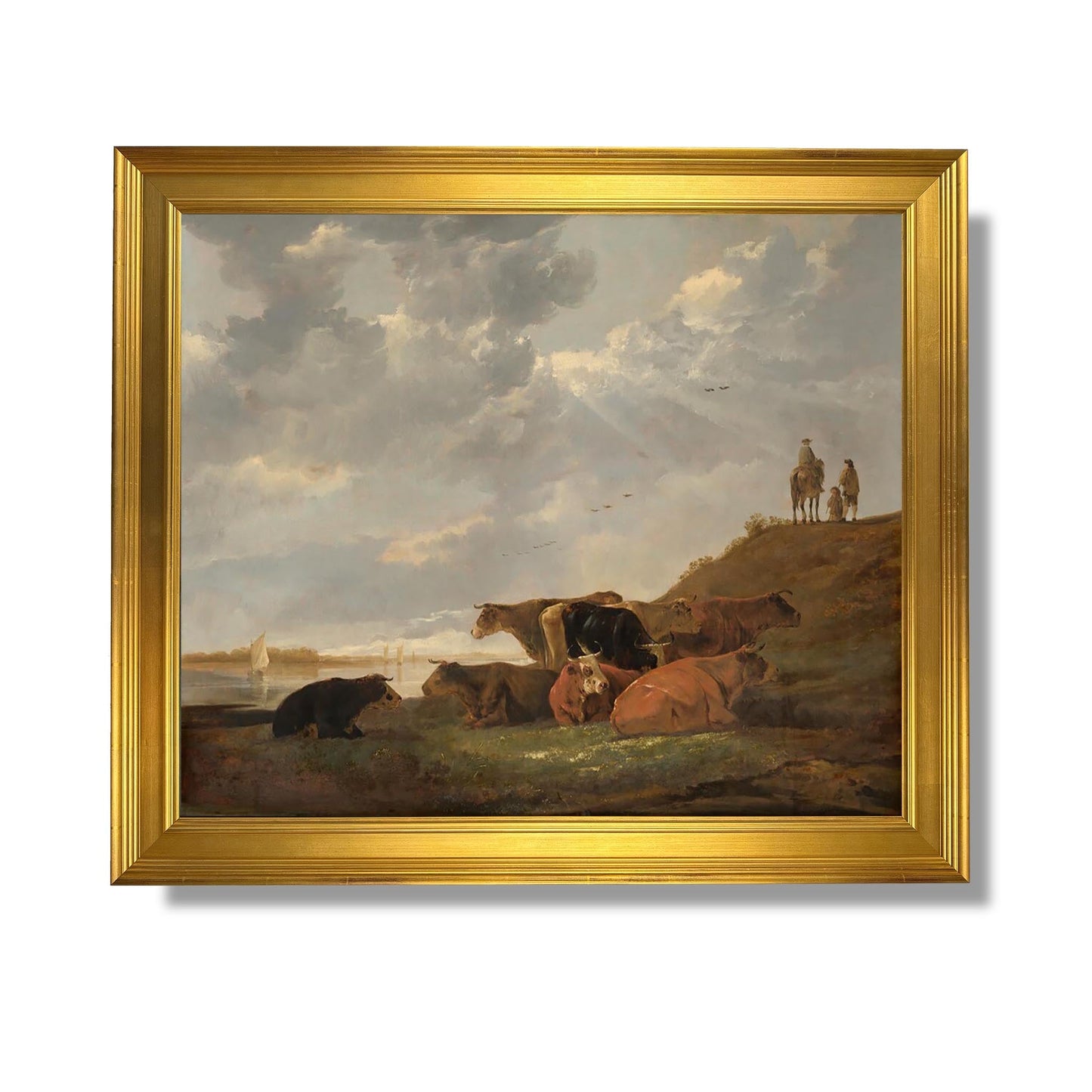 Flusslandschaft mit Kühen - Aelbert Cuyp