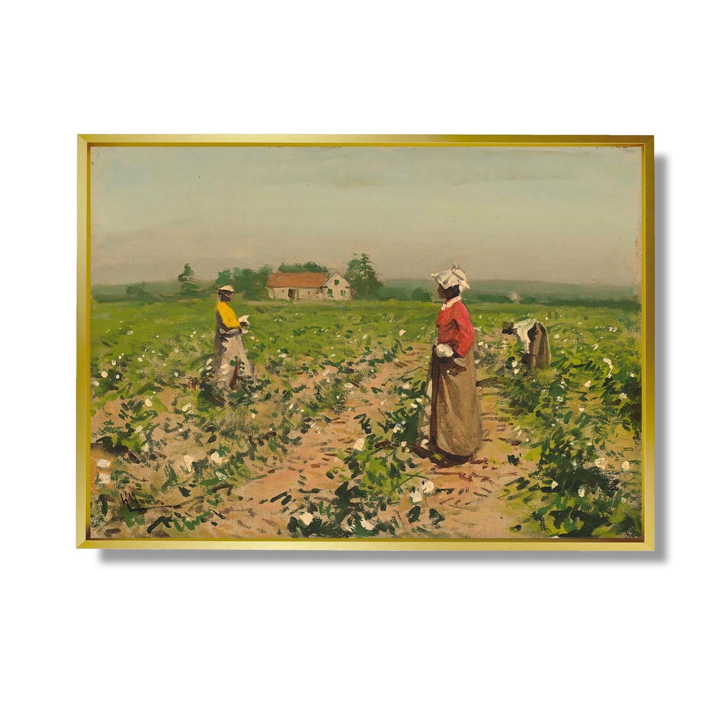 Picking Cotton - William Gilbert Gaul