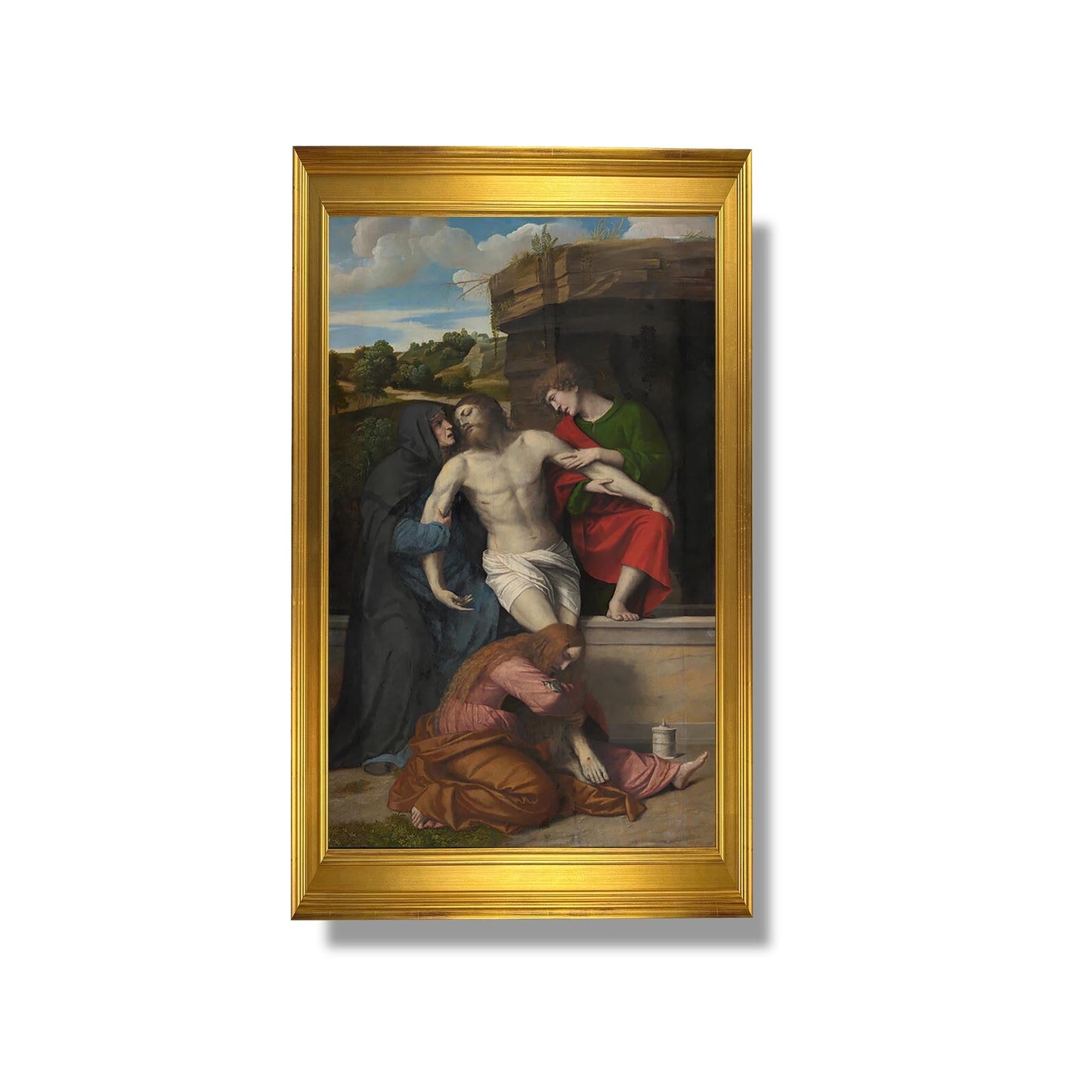 Pietà - Moretto da Brescia