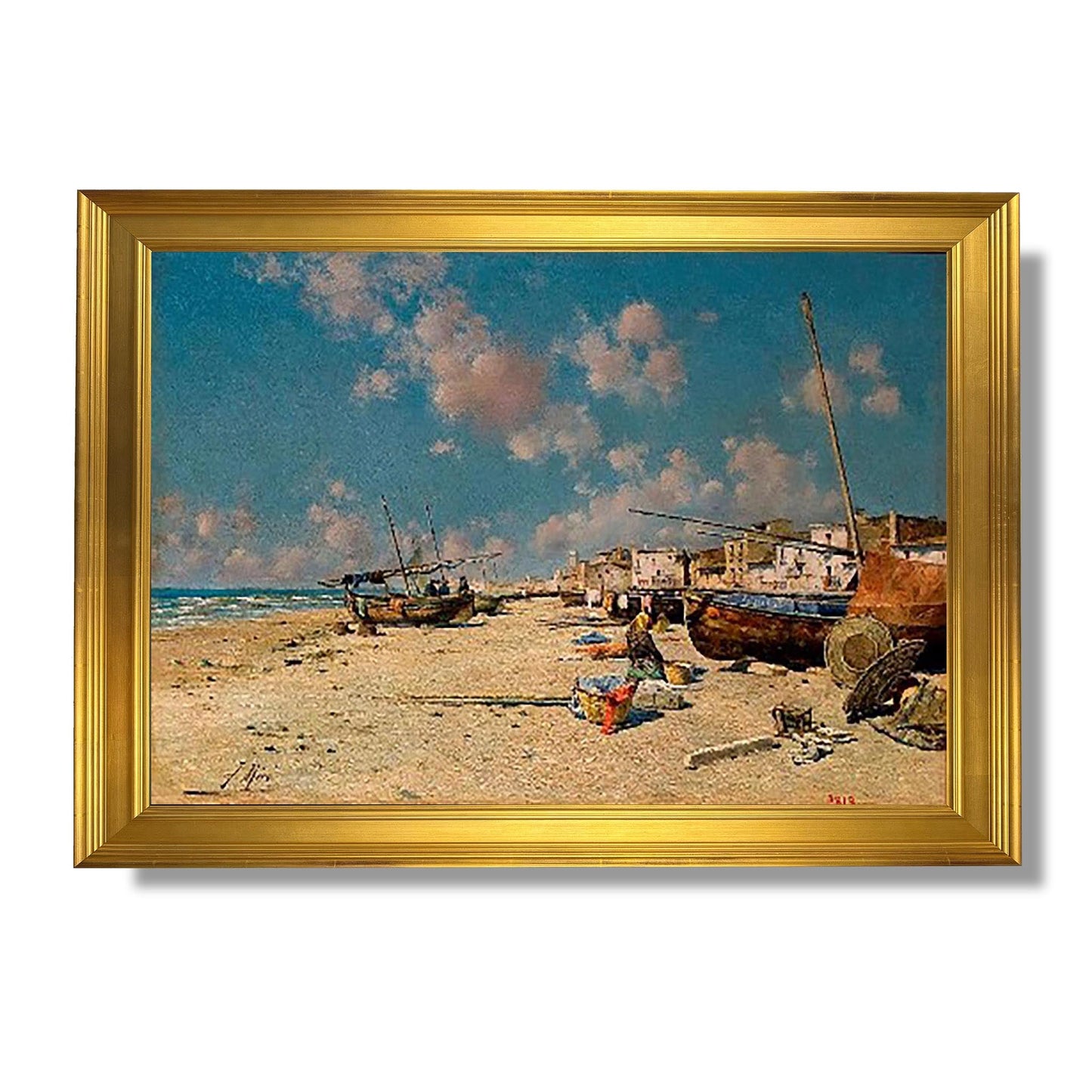 Strand von Sitges - Joaquim de Miro i Argenter
