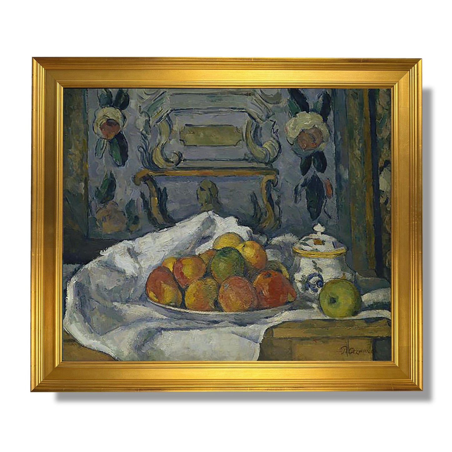 Plat de Pommes - Paul Cézanne