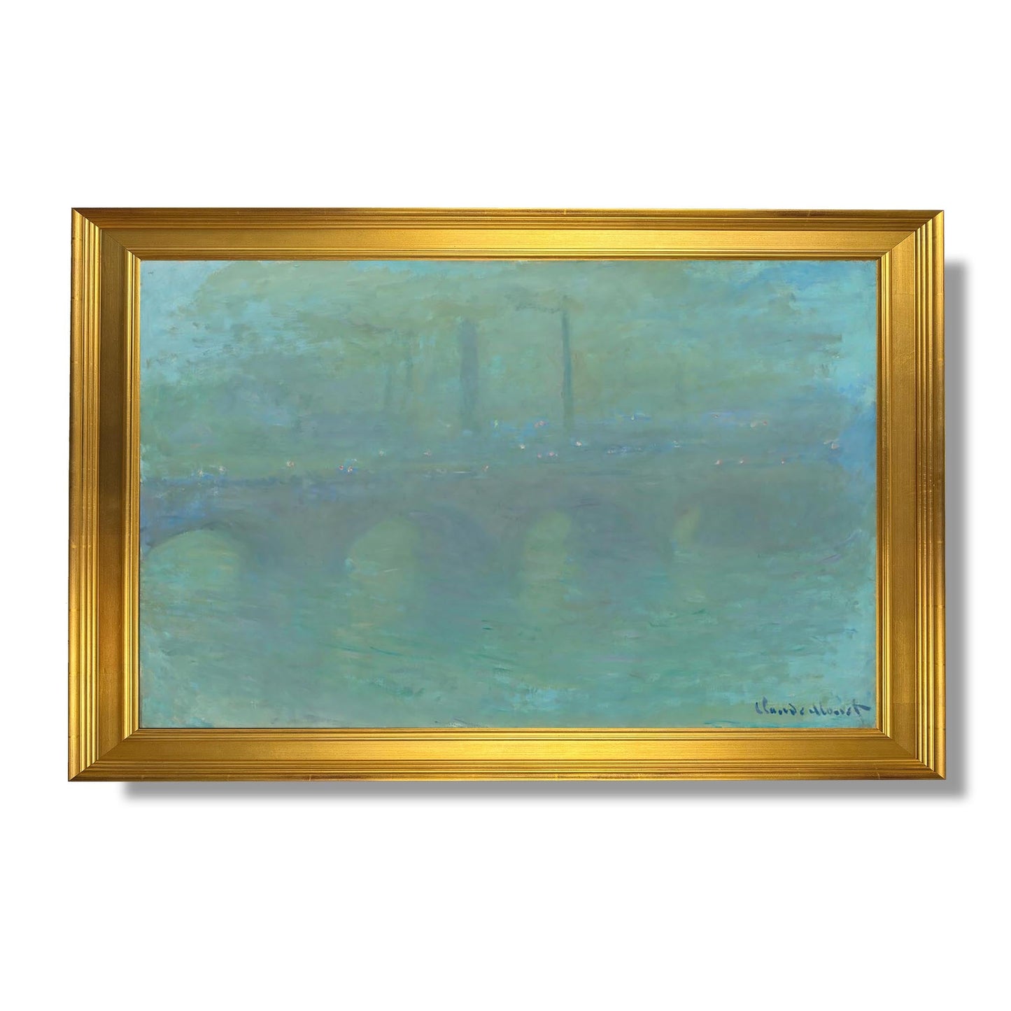 Waterloo Bridge, London, at Dusk - Claude Monet
