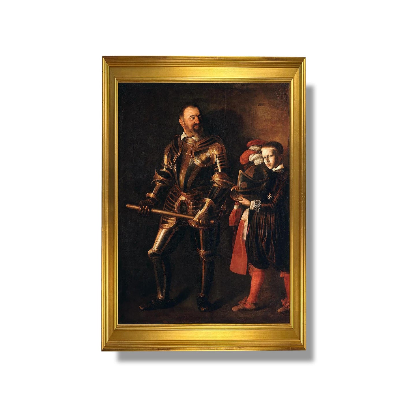 Portrait of Alof de Wignacourt and his Page - Caravaggio