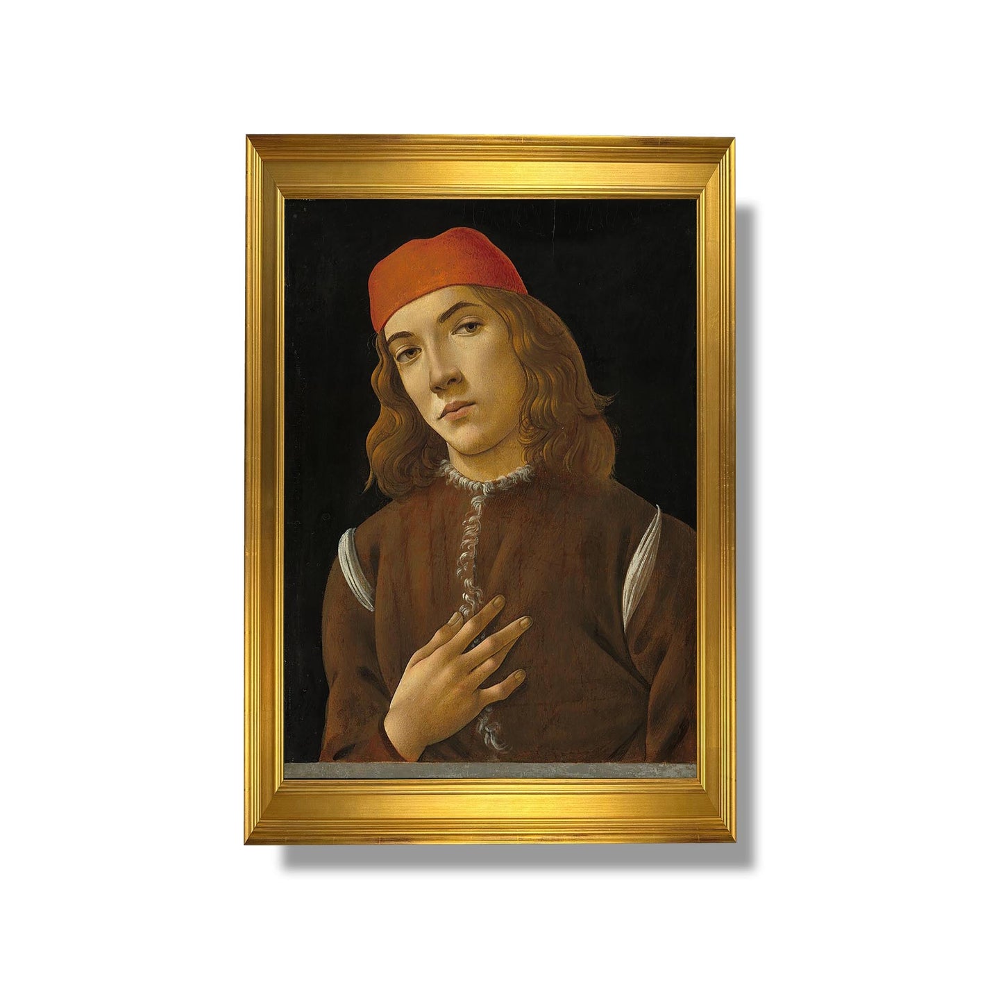 Portrait of a Young Man - Sandro Botticelli