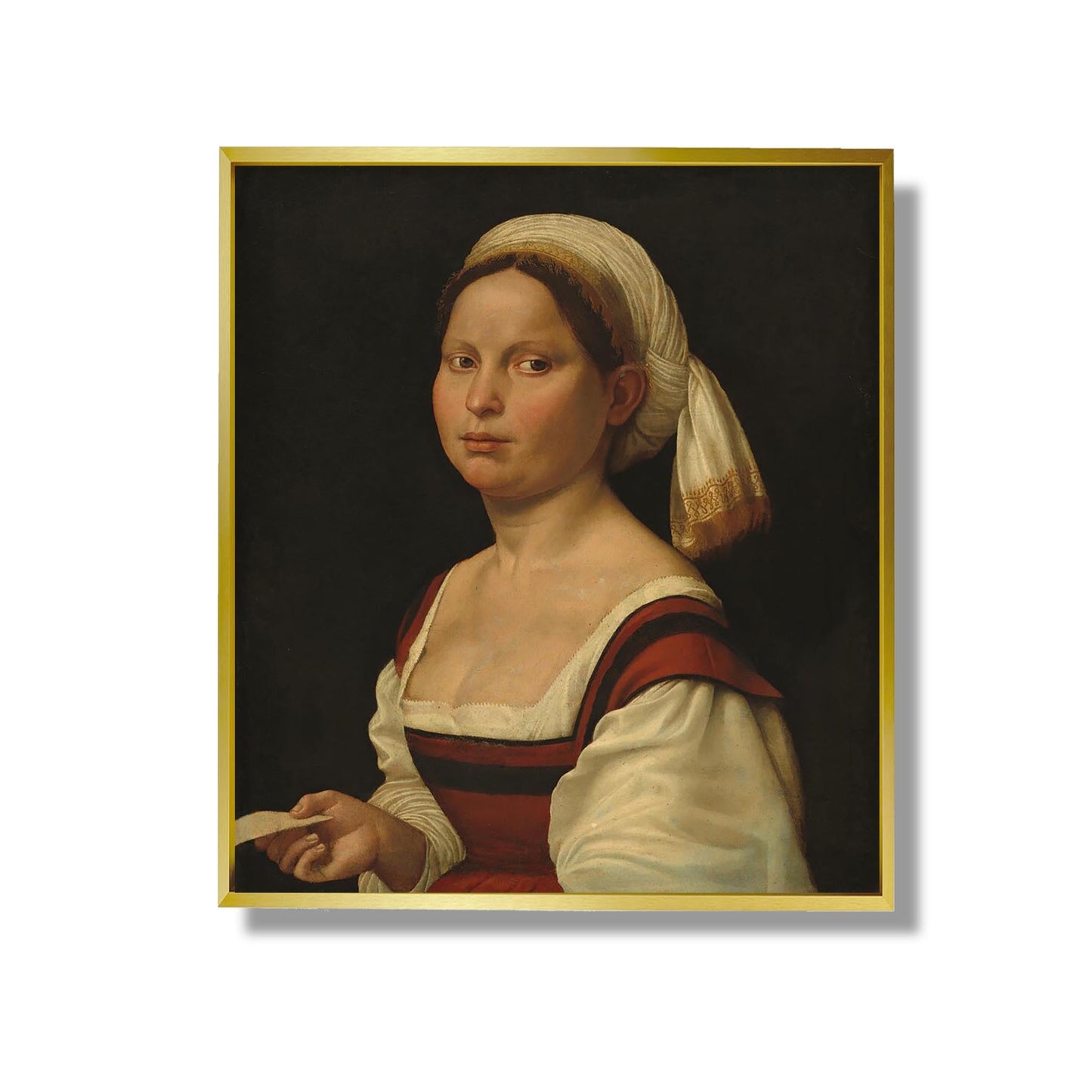 Portrait d'une jeune femme - Giuliano Bugiardini