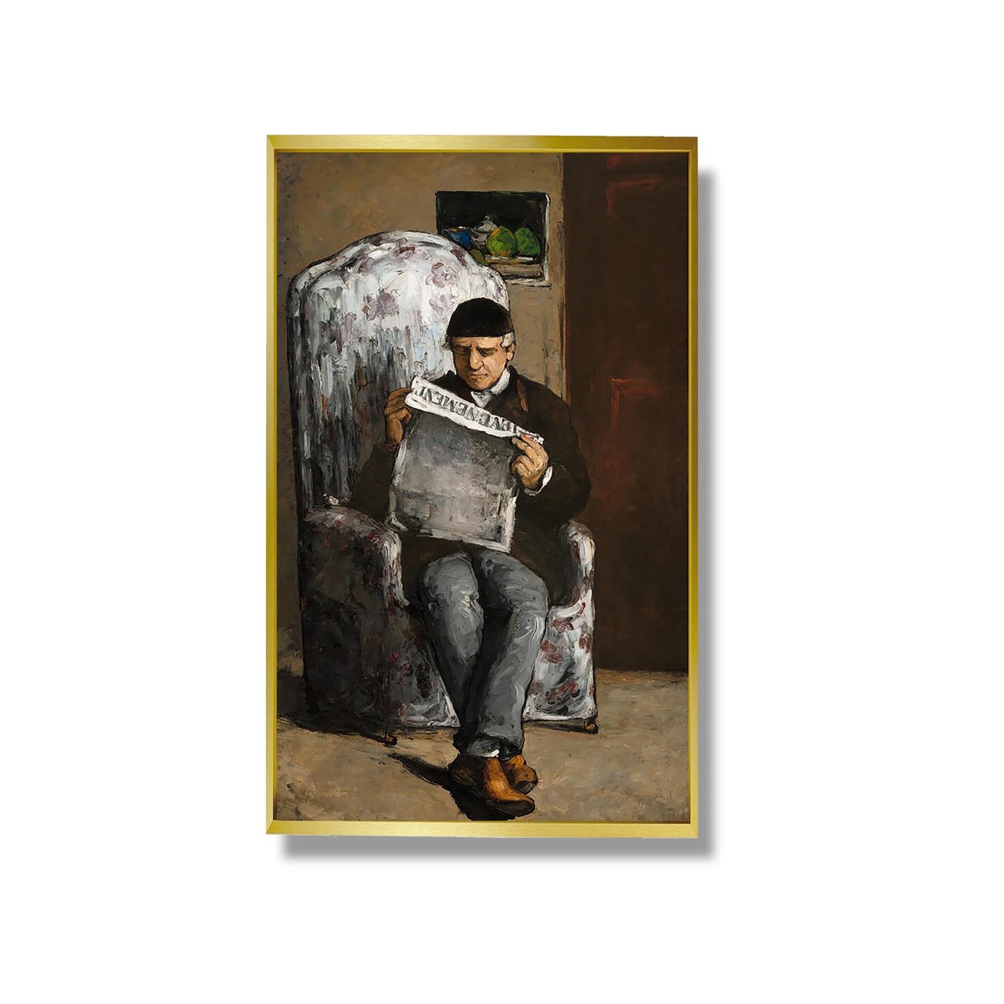 Portrait de M.L.A. - Paul Cézanne