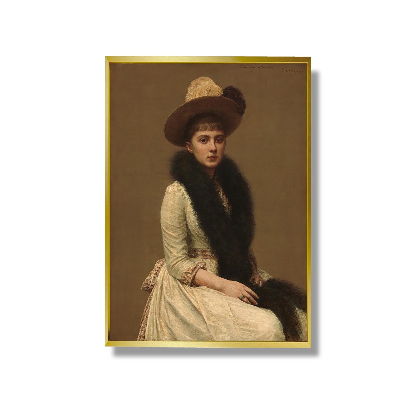 Portrait de Sonia - Henri Fantin-Latour