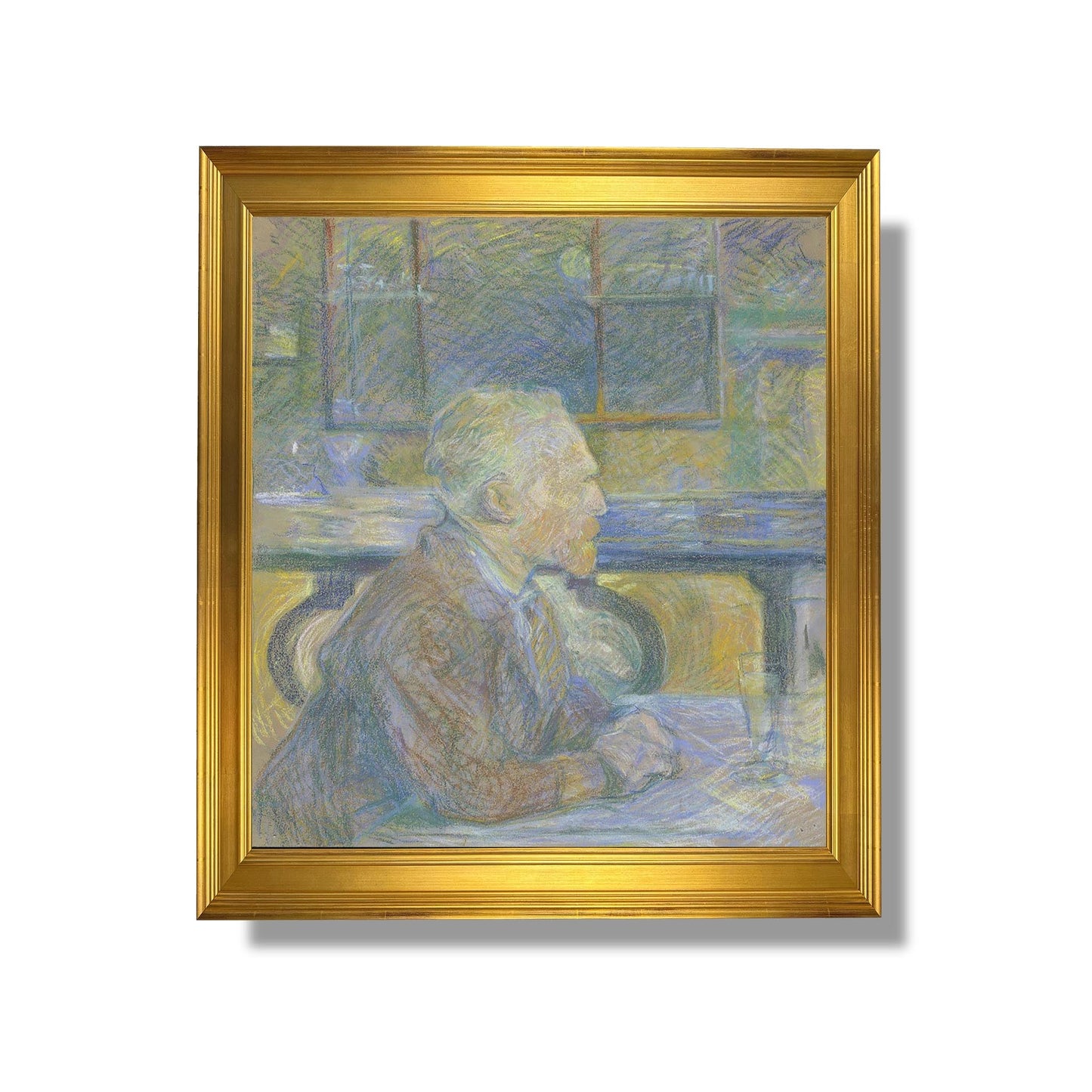 Portrait de Vincent Van Gogh - Henri de Toulouse-Lautrec
