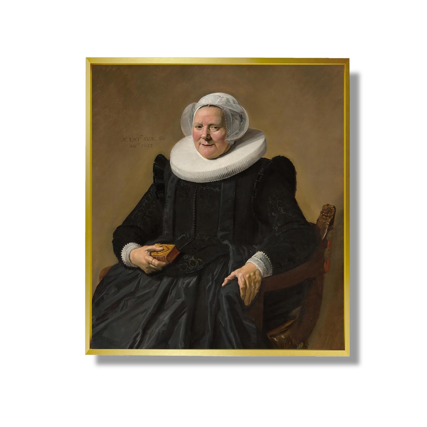 Porträt einer sechzigjährigen Frau - Frans Hals