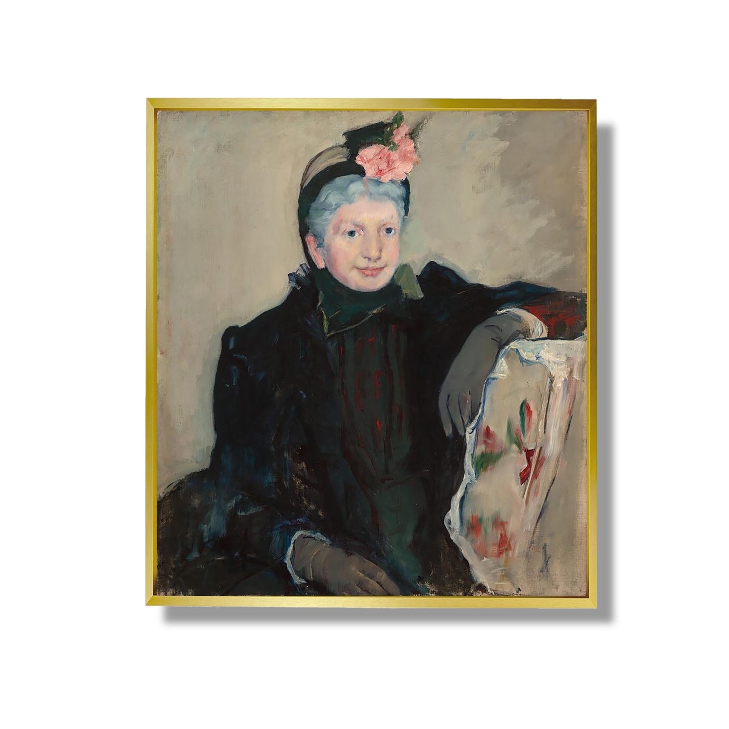 Portrait of an Elderly Lady - Mary Cassatt
