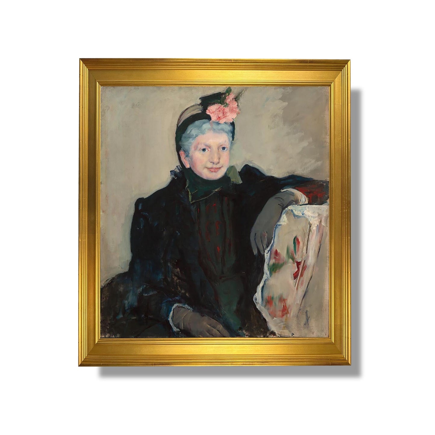 Portrait of an Elderly Lady - Mary Cassatt