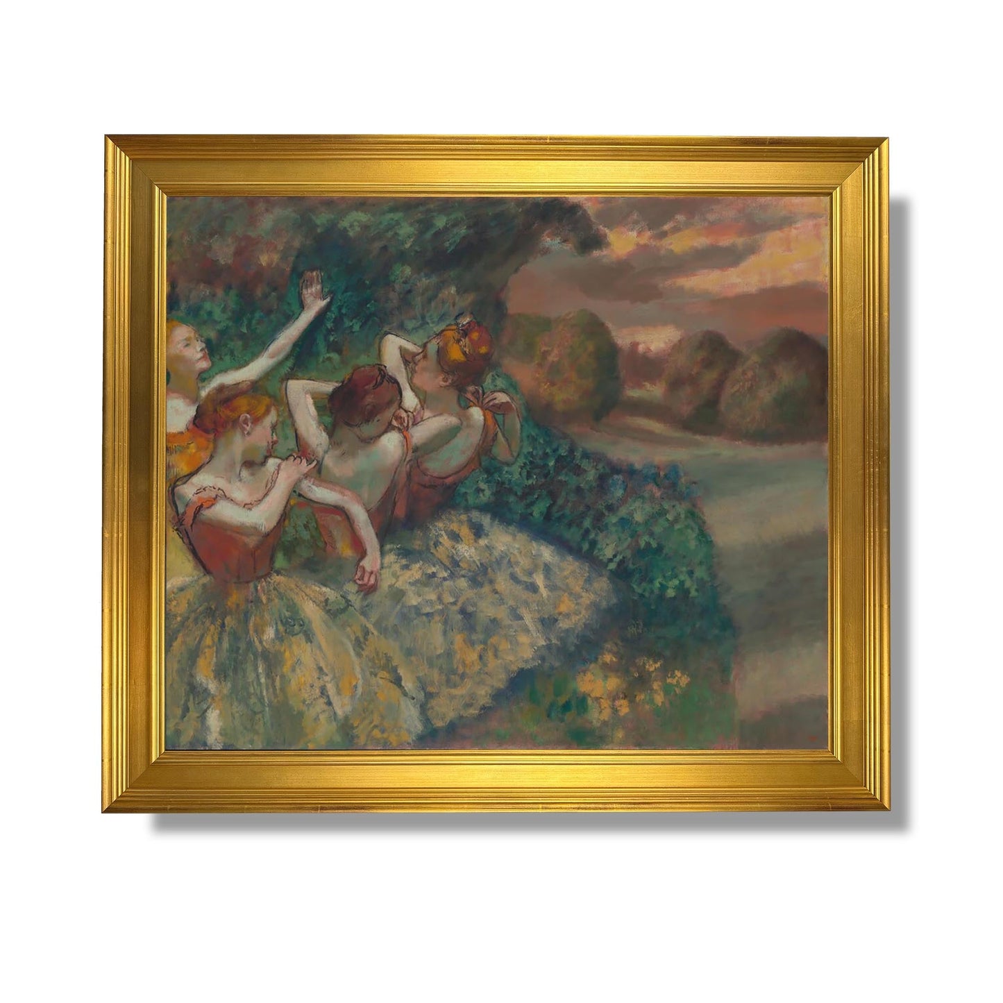 Vier Tänzer - Edgar Degas