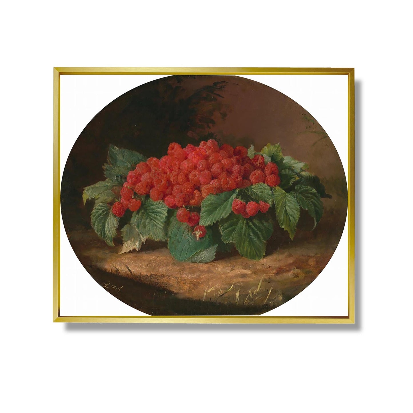 Raspberries - Lilly Martin Spencer